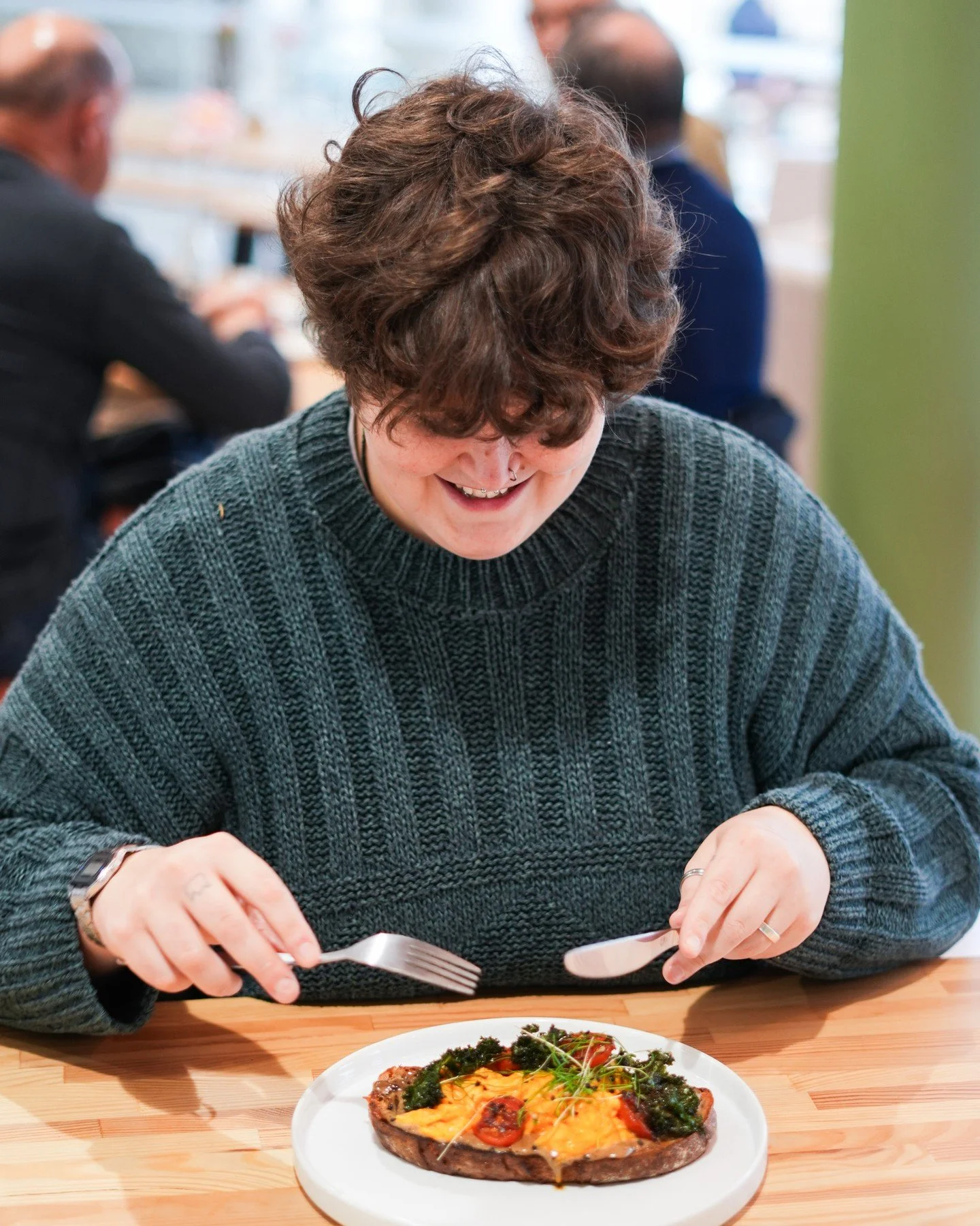 Sunday Brunch-in done right with Black garlic eggs. YUM 🧡 

#oxfordfood #eggsontoast #madetoorder #witneybrunch