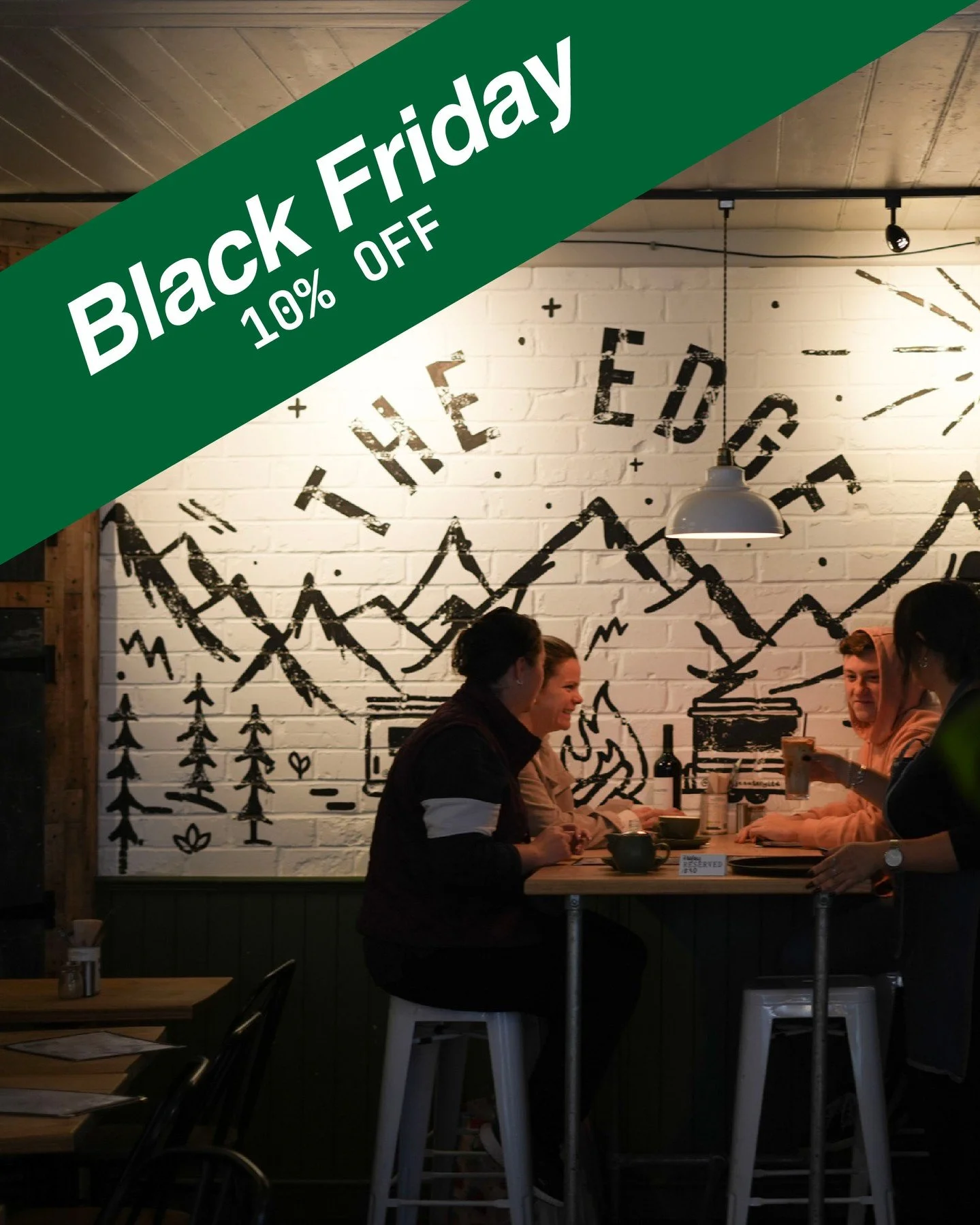 Give the gift everyone actually wants this Christmas 🎁✨
Our e-vouchers are now 10% off - the perfect treat for coffee lovers, foodies, and anyone who deserves a little goodness.
Redeemable at both The Edge Deli &amp; Eatery ☕🍴
Send one in seconds, 