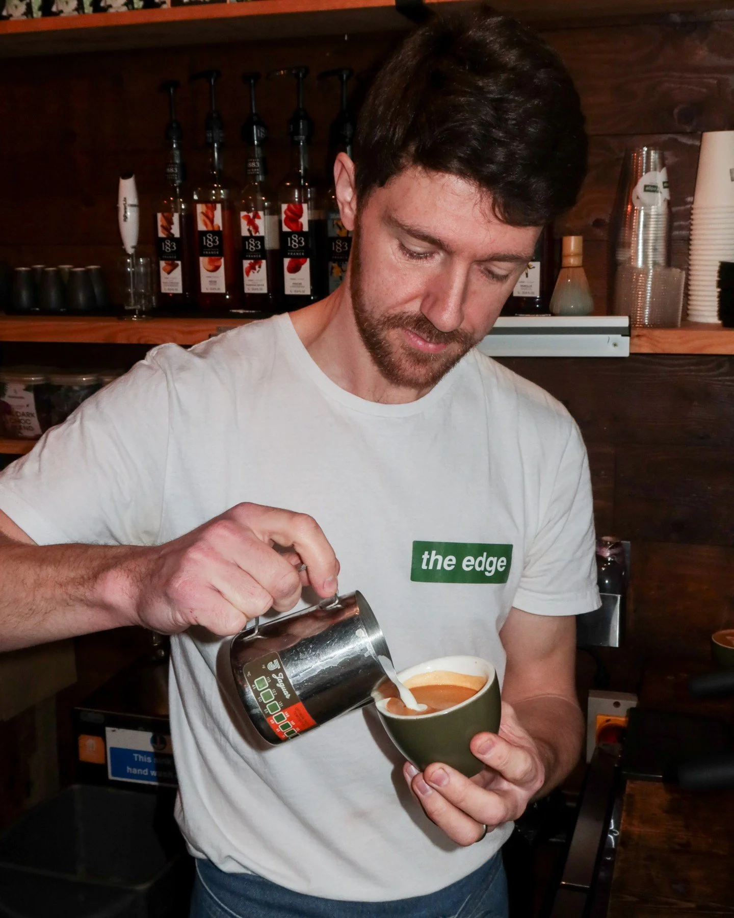 Ever fancied yourself as a barista? ☕️✨ 

We&rsquo;ve teamed up with the brilliant Jack Miller Coffee for a hands-on latte art workshop at Edge - where you&rsquo;ll learn to pour hearts, rosettas, tulips&hellip; and maybe even attempt the elusive swa