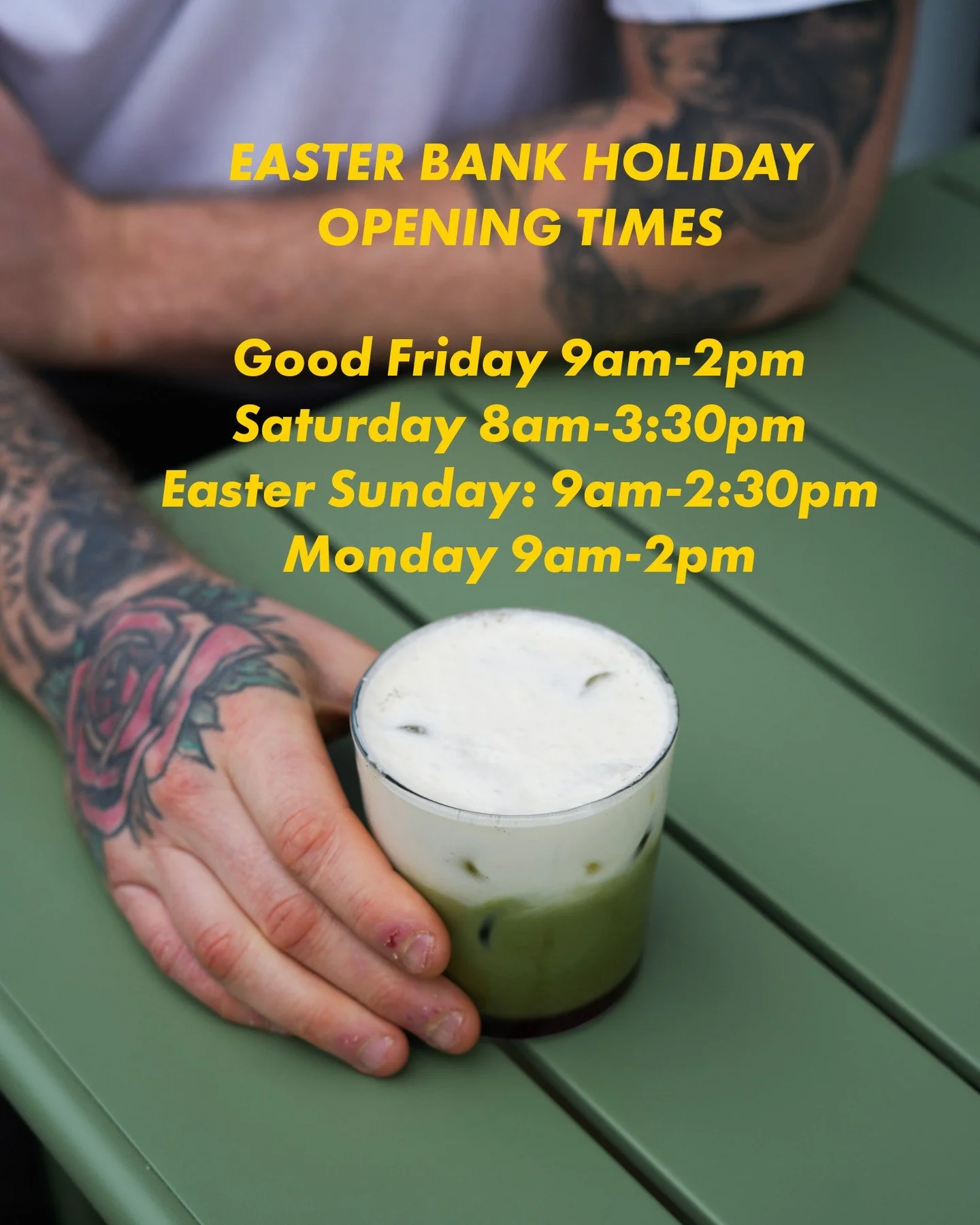 Check out our Easter Bank holiday Hours for the eatery and deli ⬆️ 🤙 

Good Friday 9am - 2pm 
Saturday 8am - 3:30pm 
Easter Sunday 9am - 2:30pm 
Monday 9am - 2pm 

We can't wait to see you for brunch 😜 

#theedge #oxfordshire #witneyfood