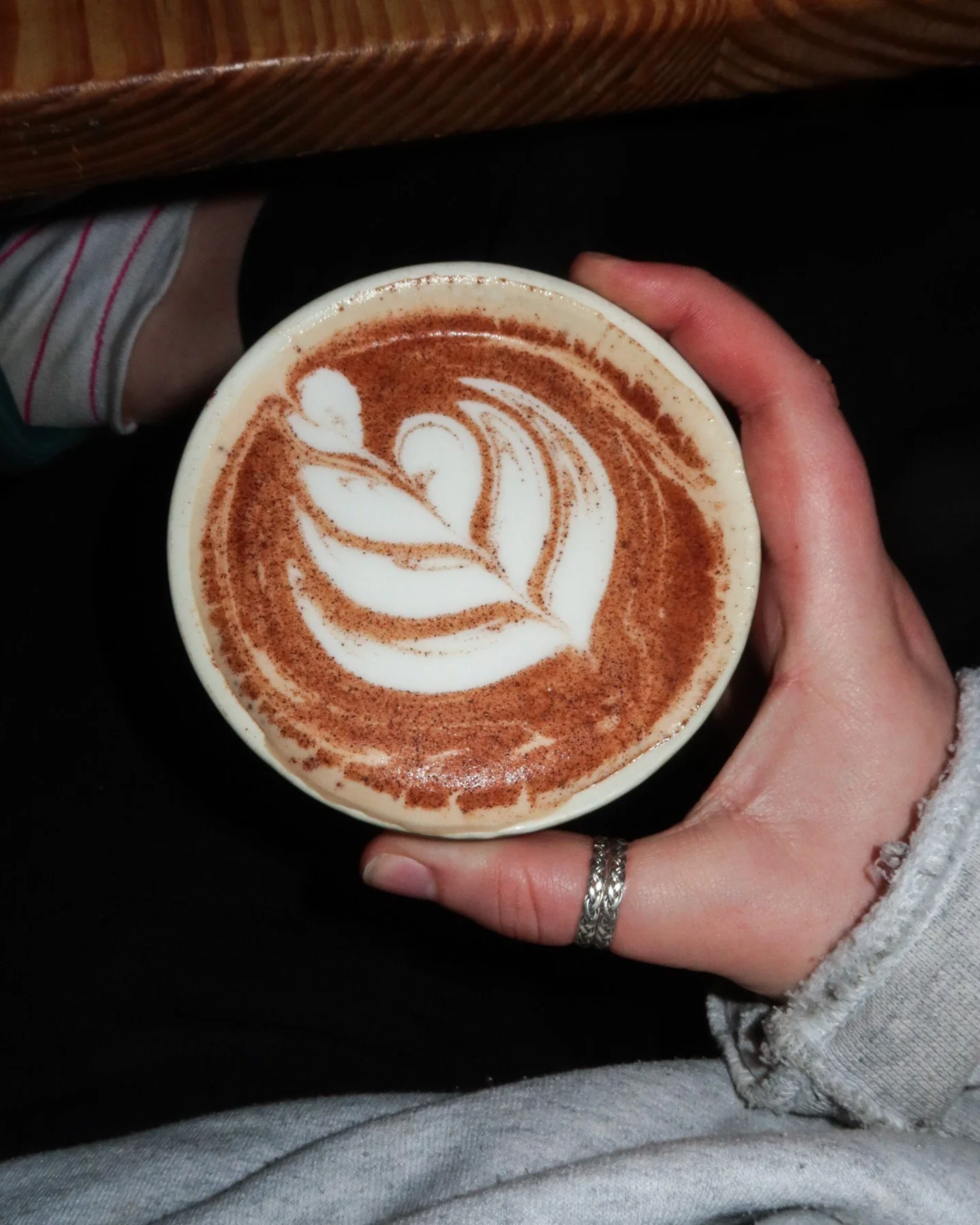 A hug in a mug: sweet, spicy, delicious 

#theedge #chailatte #coffee #witneyfood