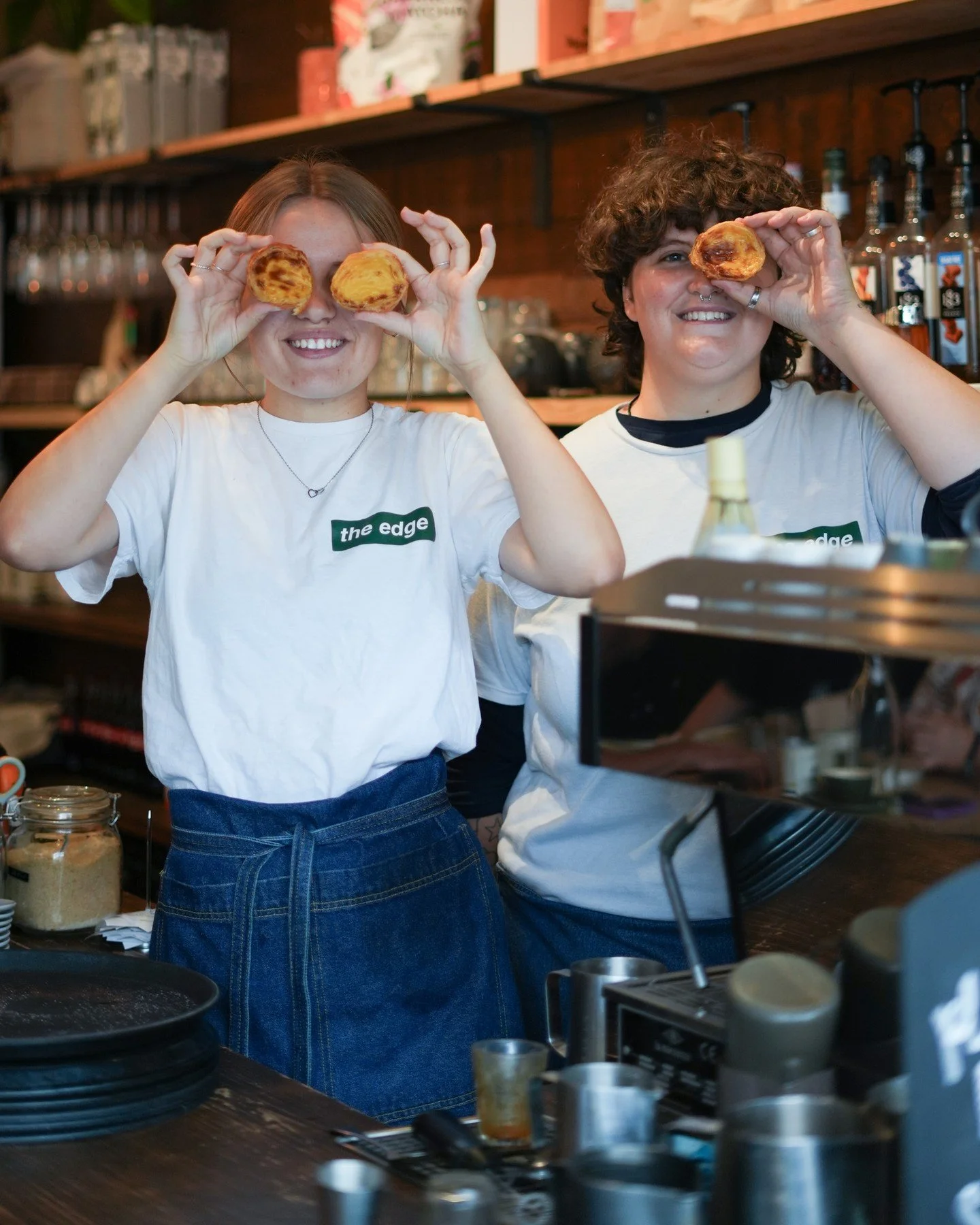 Three flaky, creamy Pastel De Nata's&hellip; all for just &pound;7!  Sweet enough to share&hellip; or not 😉 

#theedge #pasteldenata #witneyfood