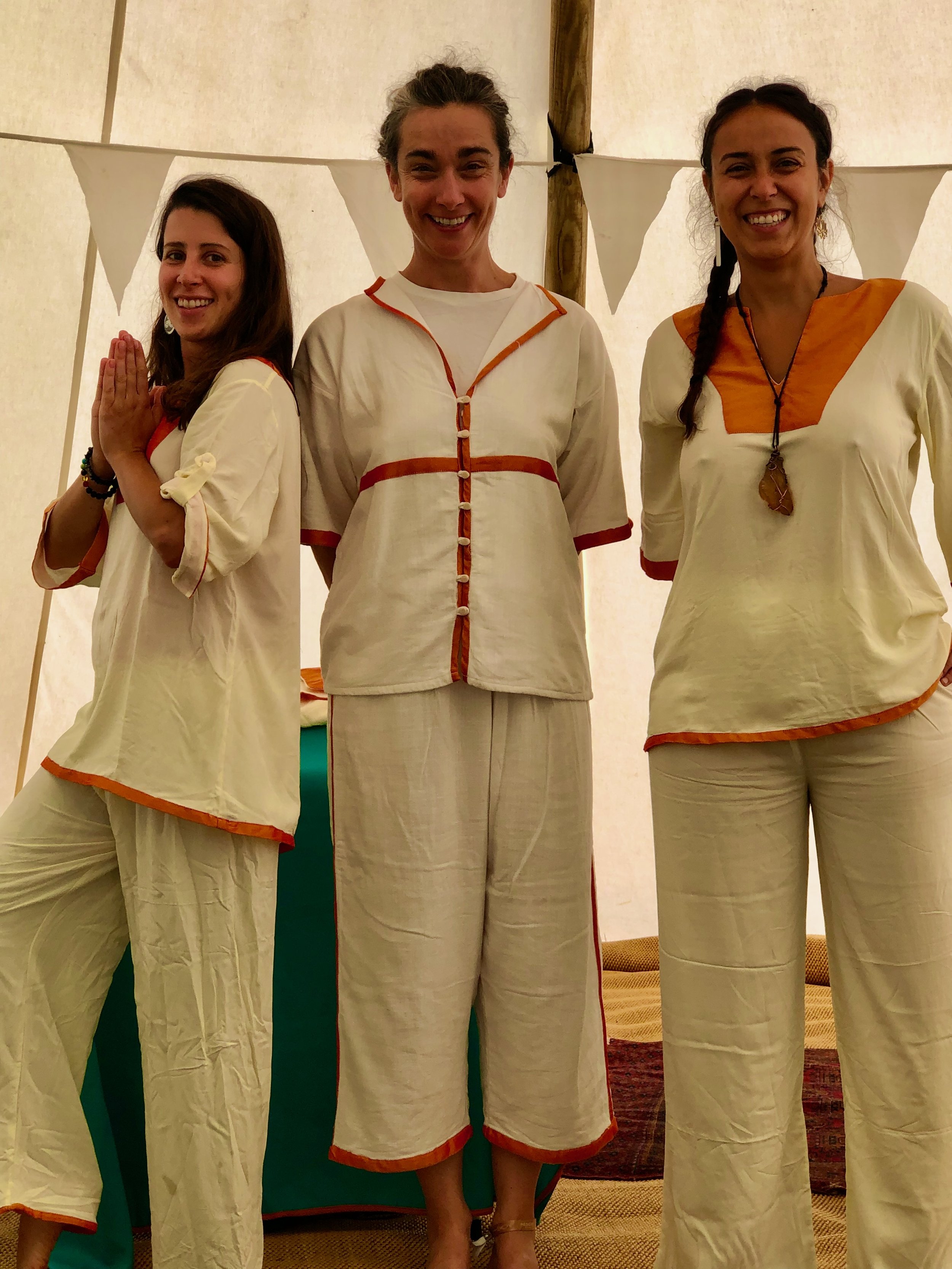 Sri Lankan handiwork worn by magicians