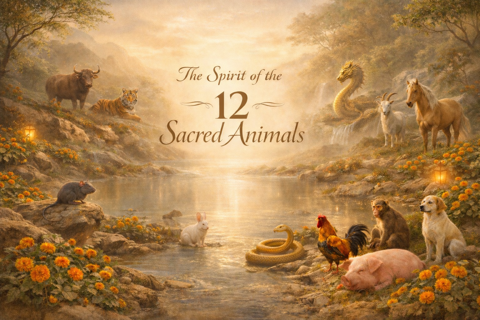 The Story of How the 12 Sacred Animals Came to Be