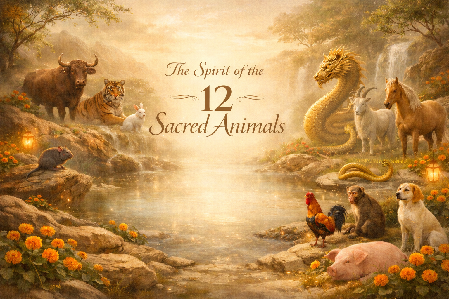 🌙 SPIRIT OF THE 12 SACRED ANIMALS — INTRODUCTION