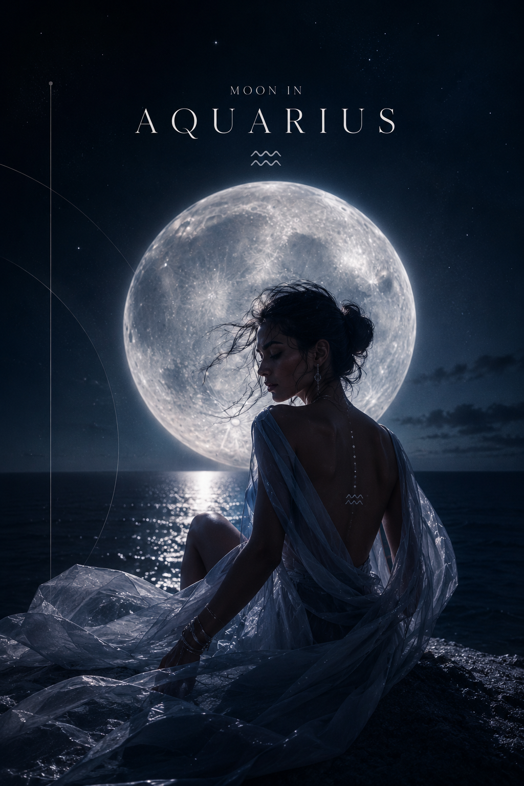Moon in Aquarius - A Shift Toward Clarity, Freedom, and Perspective