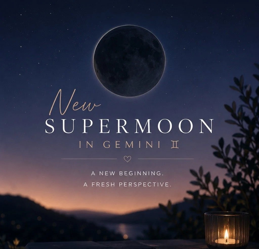 The Quiet Invitation of the New Supermoon 