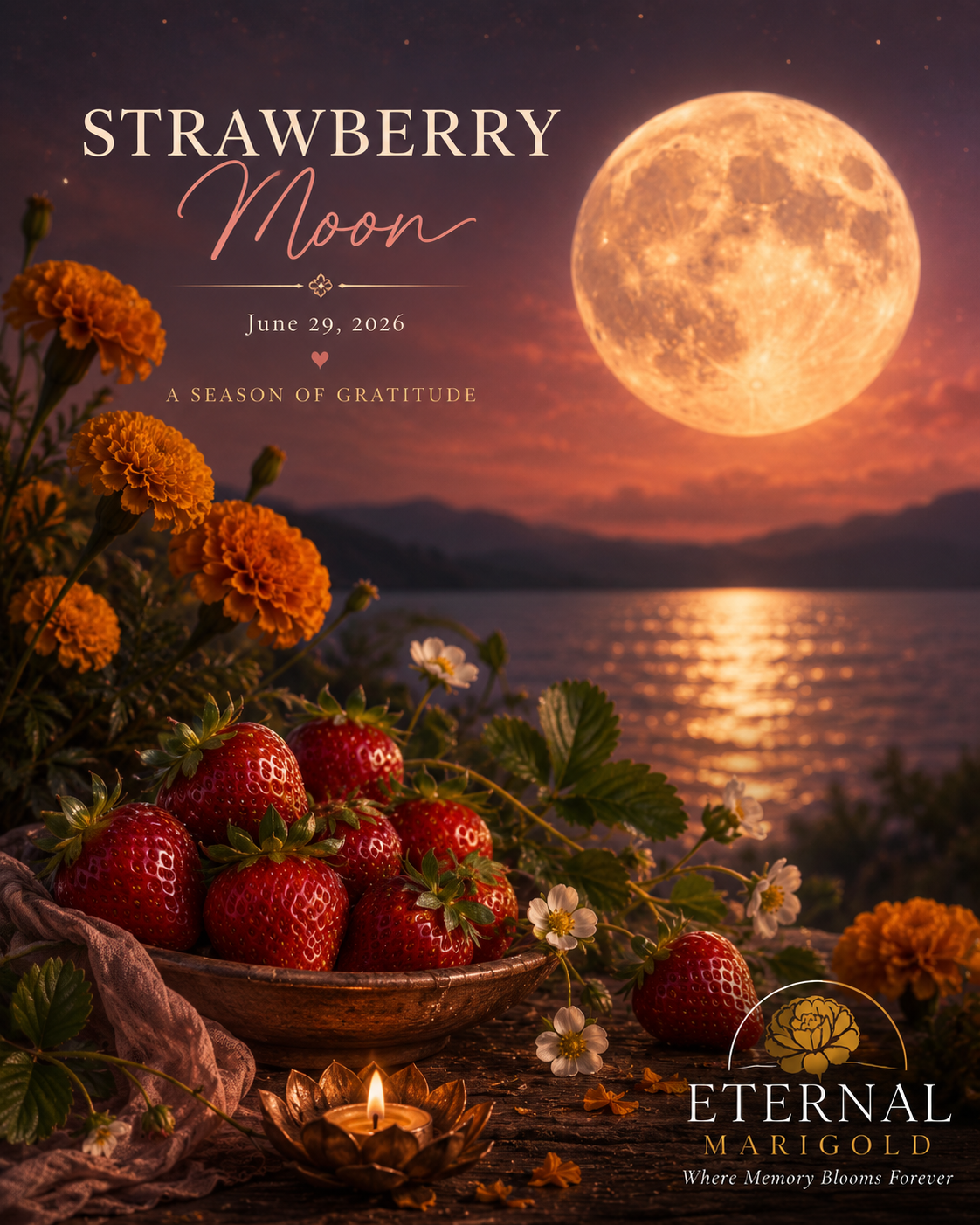 The Strawberry Moon: Honoring the Harvest Within

