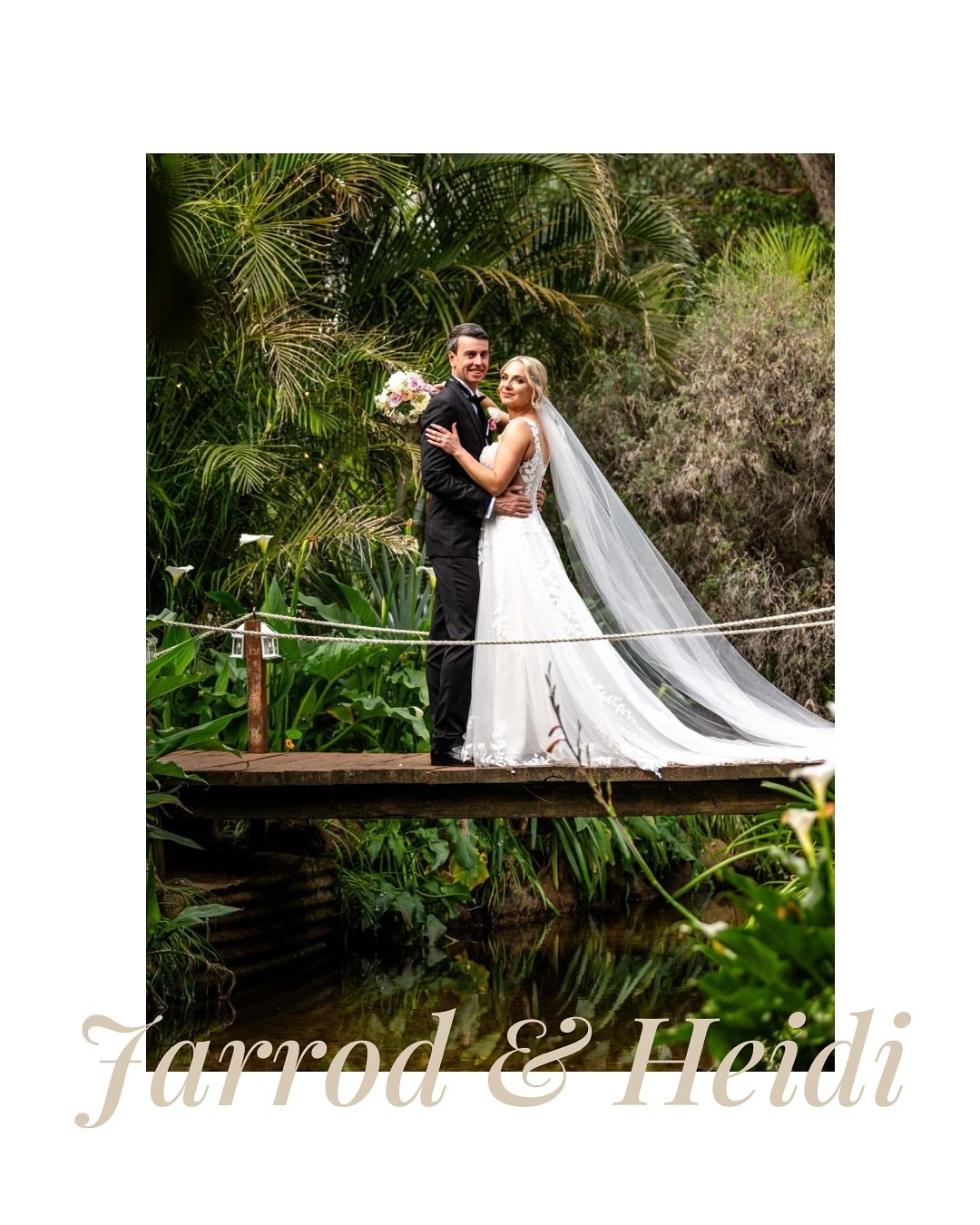 The most beautiful moments were the ones shared as a family. Jarrod and Heidi were joined at the aisle by their children, reminding everyone that their story has always been about love, togetherness and the family they&rsquo;ve already built. A perfe