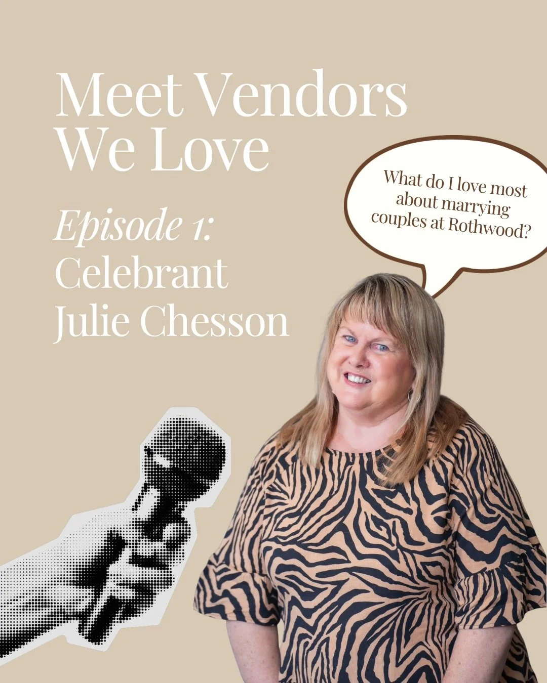 ✨ Vendor Spotlight &ndash; Celebrant Julie Chesson ✨

Today we&rsquo;re shining a little light on someone who brings so much warmth, joy and heart to every ceremony here at Rothwood.

Julie is one of our recommended celebrants and an absolute dream t