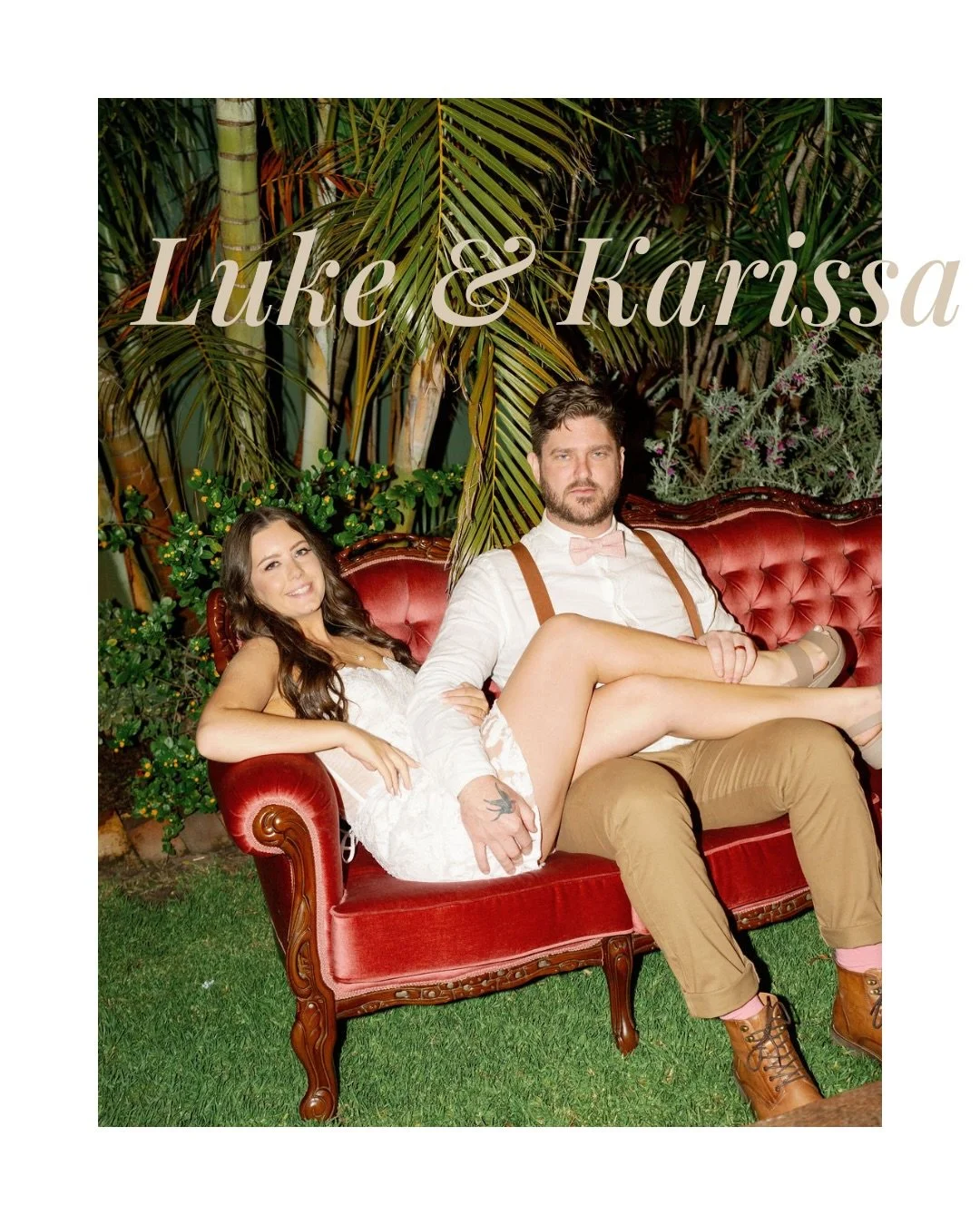 Luke &amp; Karissa 🤍

This wedding was such a vibe!
Pizza, a caravan bar, a snack station, and plenty of dancing - what more could you want? 🍕🍹💃

Photographer: @_westerly
Stationary &amp; signage: @felicitations_invites
Florals and candles: @wild