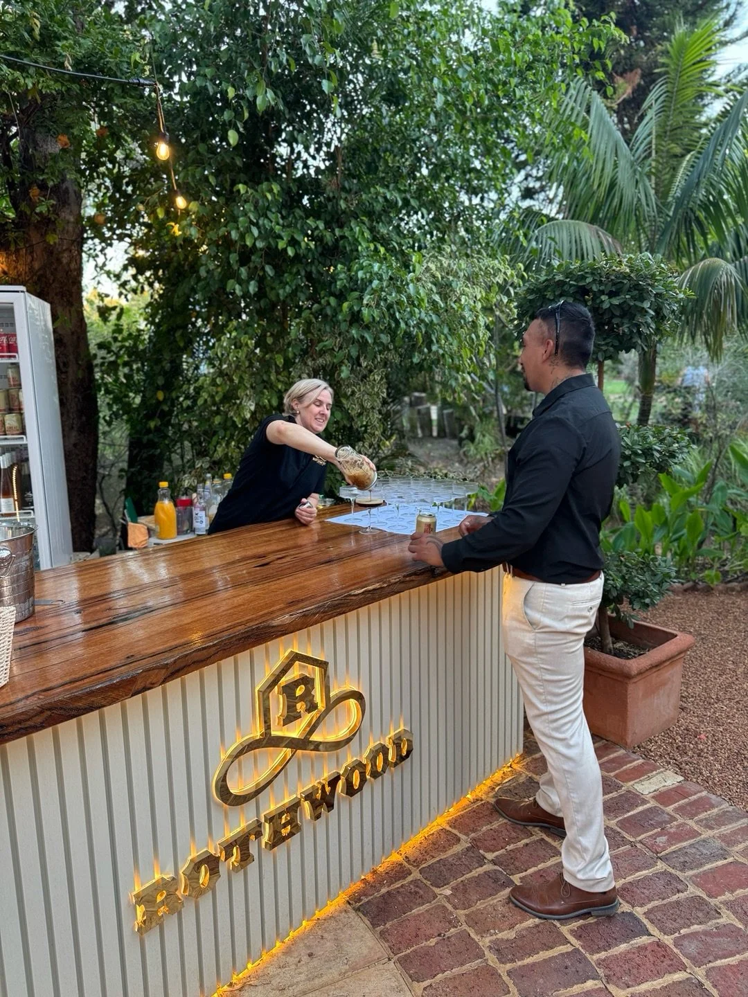 Did you know we have our own bar staff? 🍸

Rothwood couples can bring all their own drinks and our team will serve them for you.

No external bar hire.
No extra suppliers to coordinate.
No unnecessary mark ups.

Just a seamless bar experience, handl