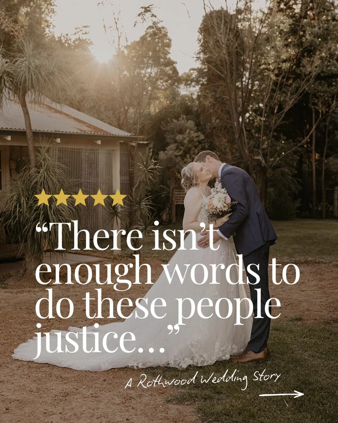 There&rsquo;s something really special about hearing a wedding day through a parent&rsquo;s eyes 🤍

This beautiful message came from the mother of one of our brides, and it captures exactly what we hope every family feels when they choose Rothwood.
