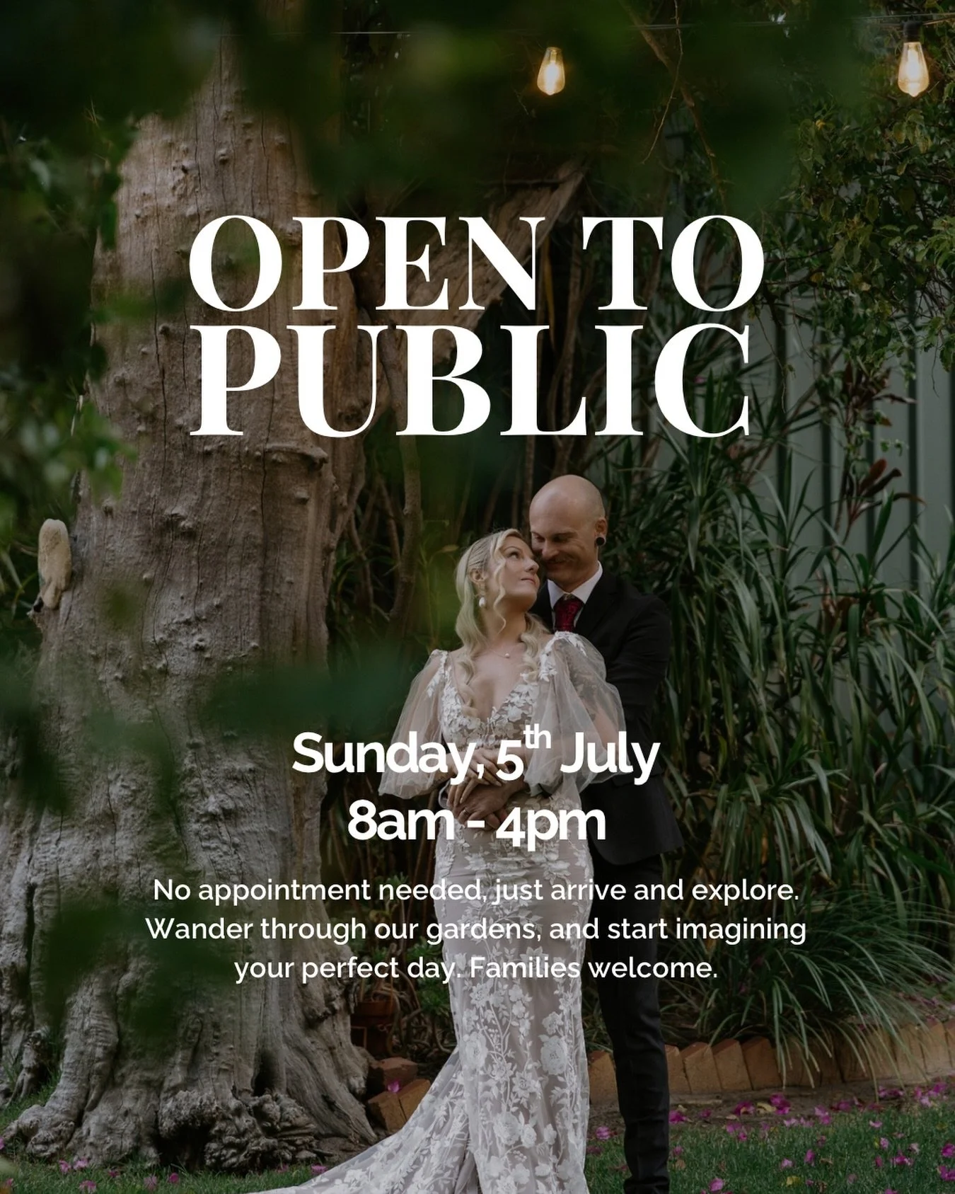✨ Open to the Public ✨

Come and explore Rothwood on Sunday 5 July, 8am to 4pm.

No appointment needed. Wander through the gardens, soak up the atmosphere, and start imagining your perfect day.

Families welcome. We can&rsquo;t wait to see you. 🤍

#