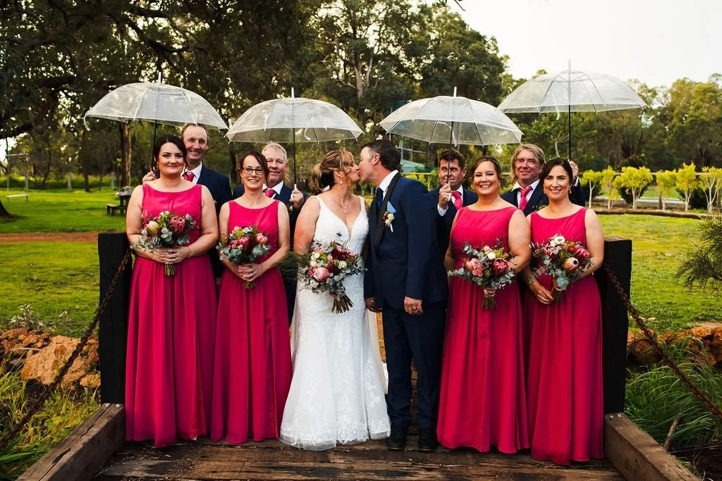 Happy 1 year anniversary to Michelle &amp; Adsy! 🤍

📸Photography by @jessechancewedding 

#perthwinter #winterwedding #perthbride #perthwedding #perthhills