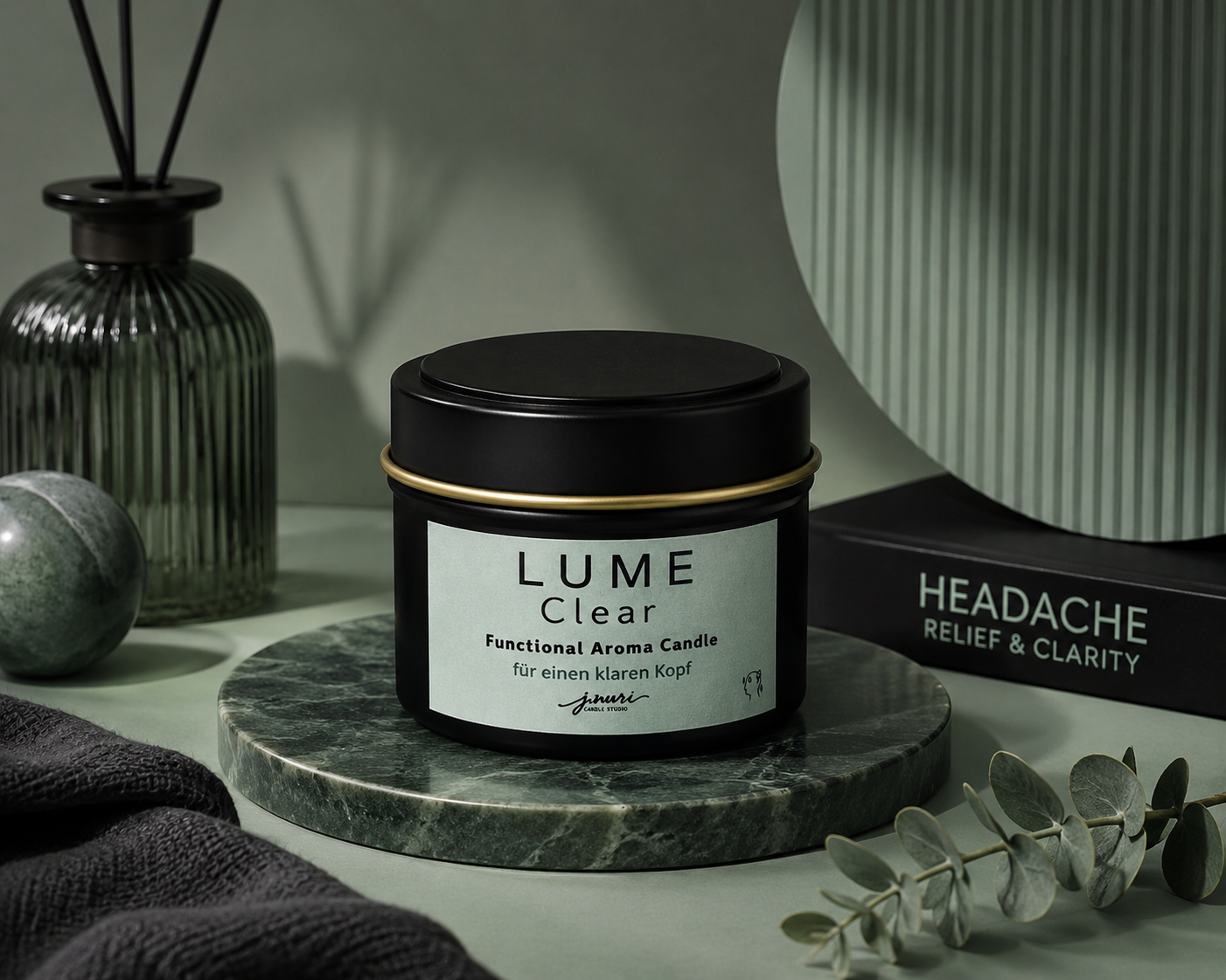 Clear- Funtional aroma candle