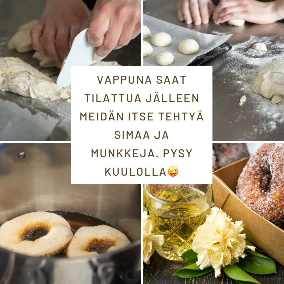 🤩🤩Niin se aika rient&auml;&auml; ja kohta on taas VAPPU!🎈Ilmoitellaan my&ouml;hemmin ennakkotilausohjeet.