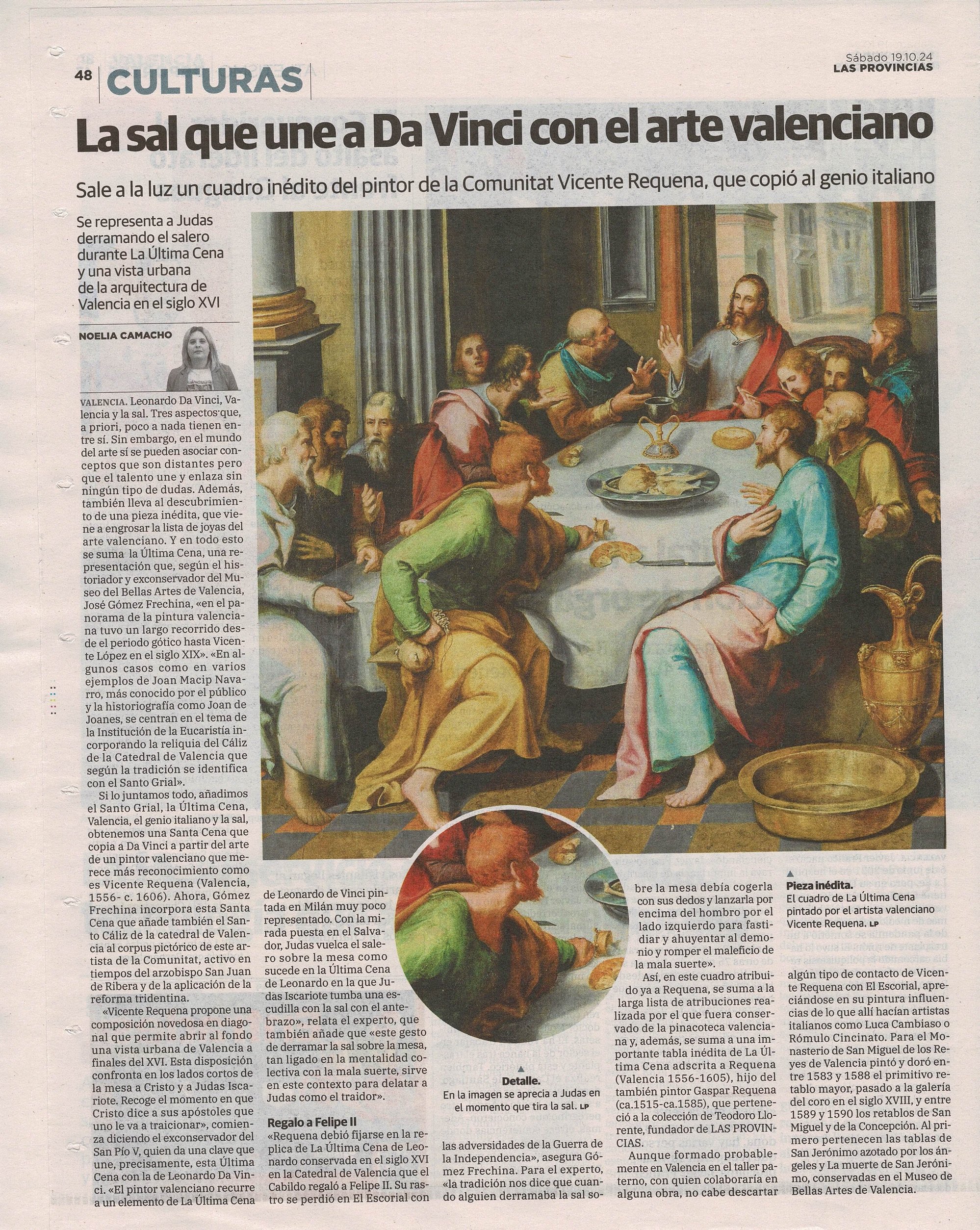 La Sal que une a Da Vinci con el arte valenciano