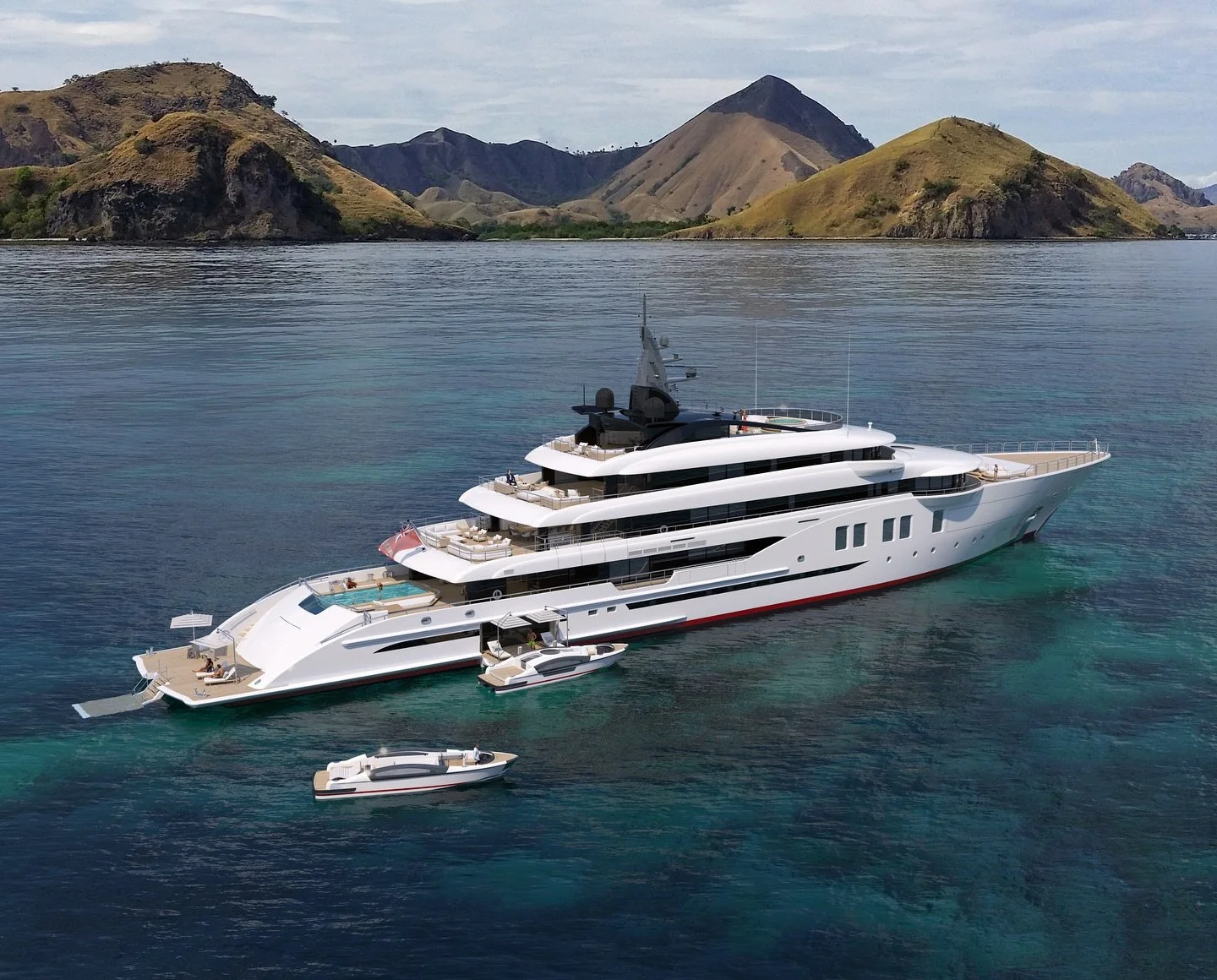 Introducing FAITH, our 88m in build project. 

We look forward to talking to you about it at the Monaco Yacht Show this week. 

#dunya #superyacht #faith