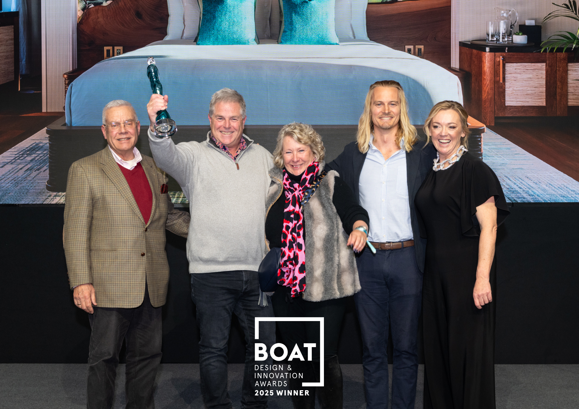February 2025 - King Benji wins the award for Best Interior Design - Motor Yachts, 499GT and below, 40m and above. We are very proud of the award and congratulate all of our partners involved in this project.
