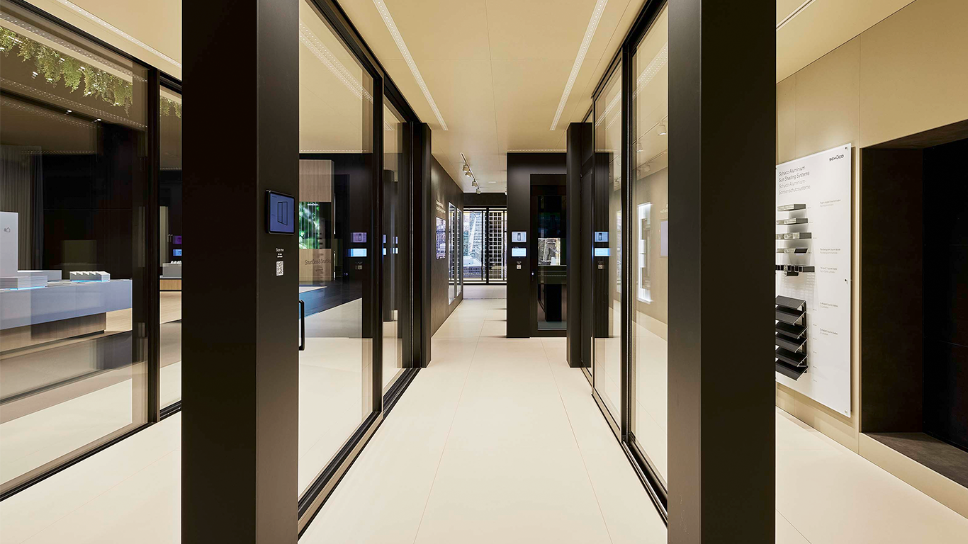 Through the Sliding Doors © Schüco International KG