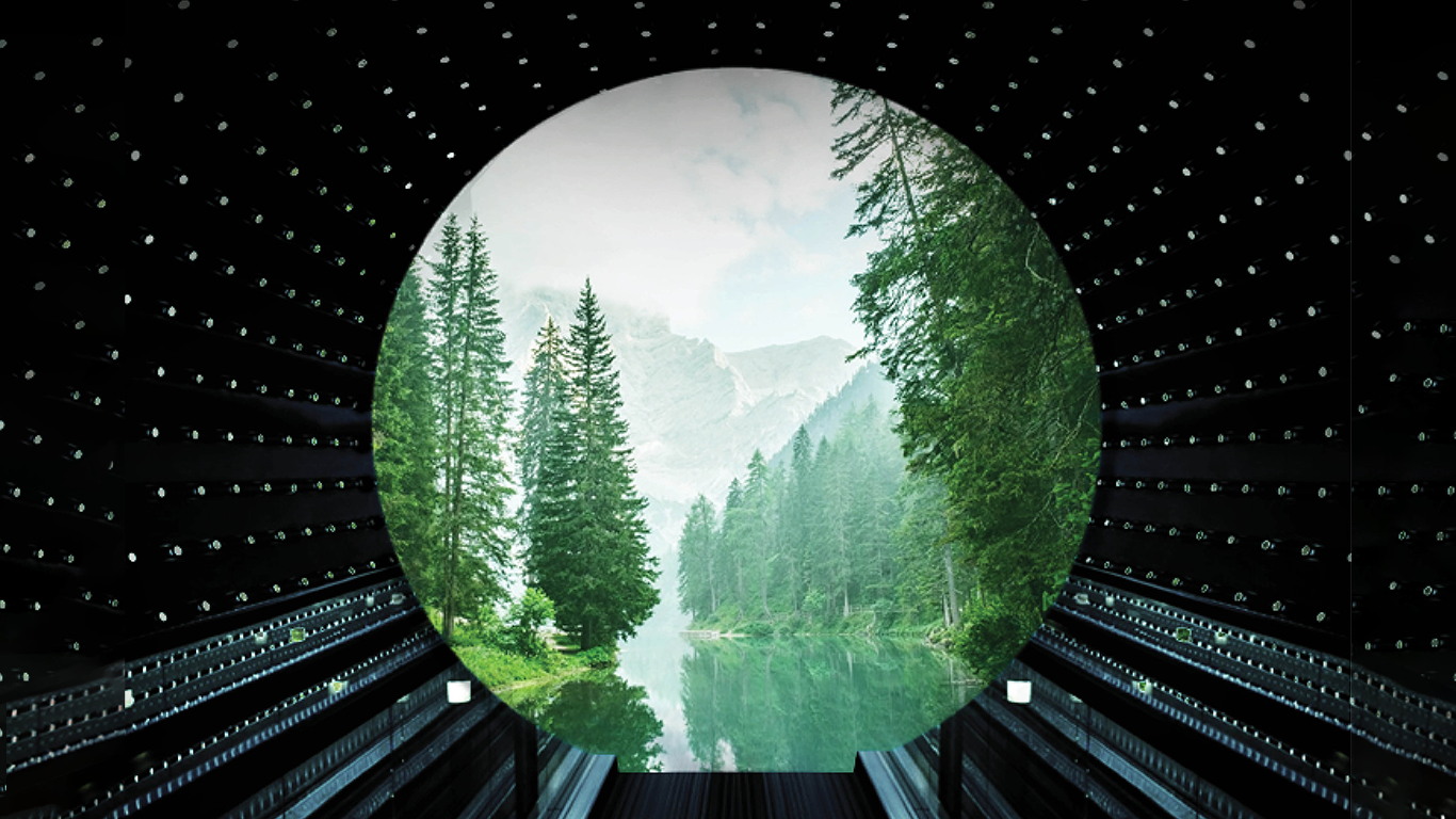 Tunnel to the Forest Lab