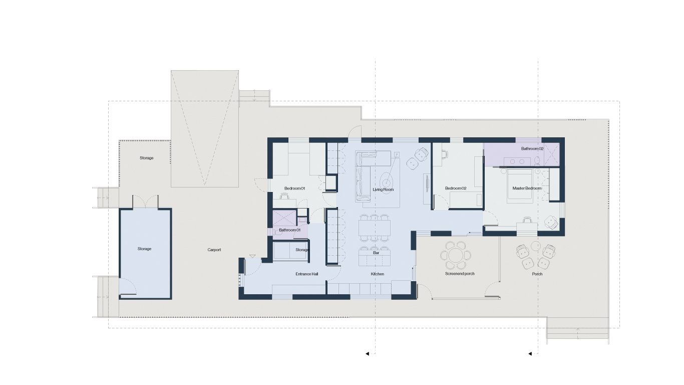 Medium House - Plan