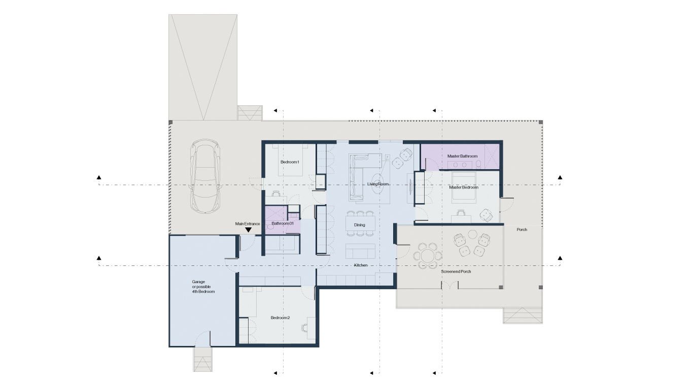 Medium House - Plan