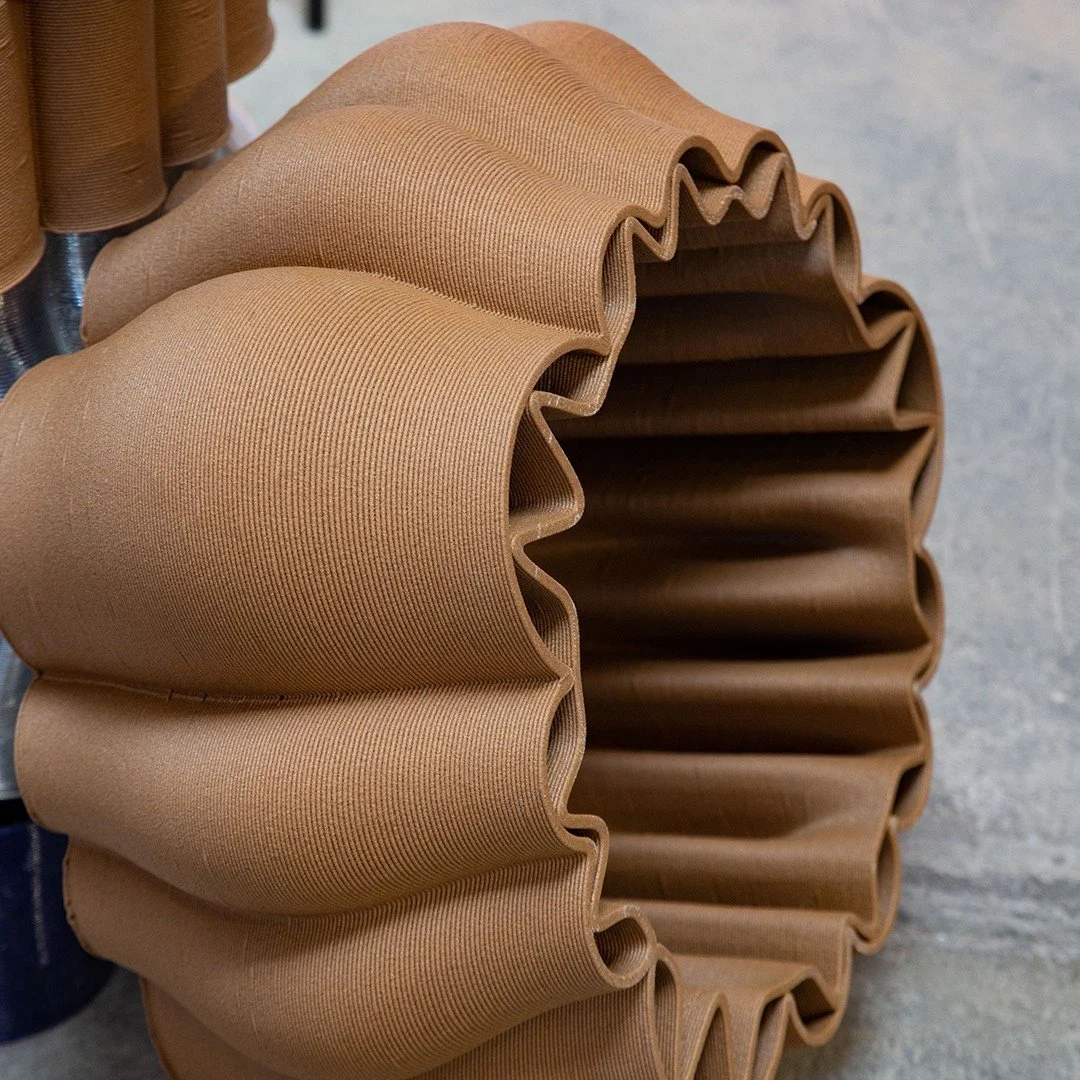 The RoVas Mega prototype was shown in the Isola Design District at &quot;Is One Life Enough?&quot; during Milan Design Week 2024. ⁠
⁠
RoVas is a family of vases 3D printed from bio-based, recycled materials with a playful and modular design and a uni