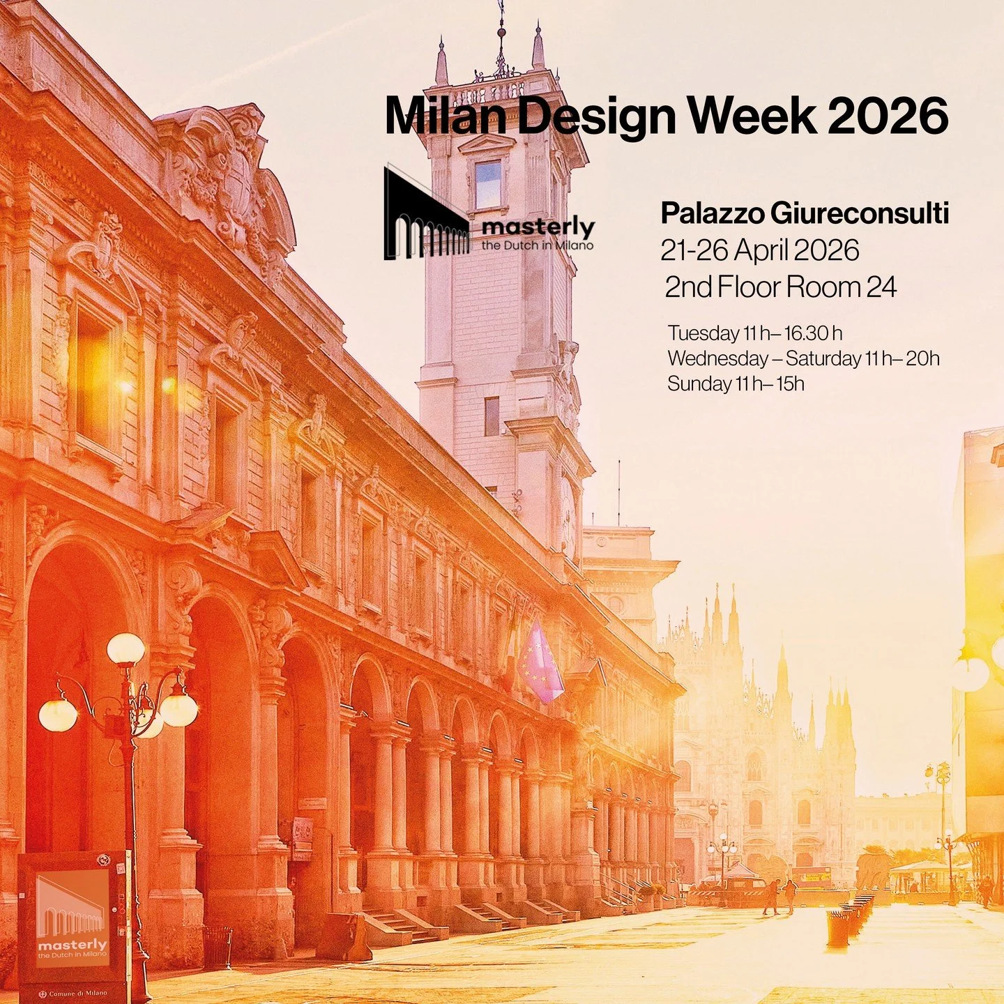 📣 The Septa Chair will be at Milan Design Week 🤩⁠
⁠
 We're thrilled to announce that the Septa Chair&rsquo;s tour will be at Masterly - the Dutch in Milano (@masterly_milano). Masterly showcases a comprehensive and diverse range of design, featurin