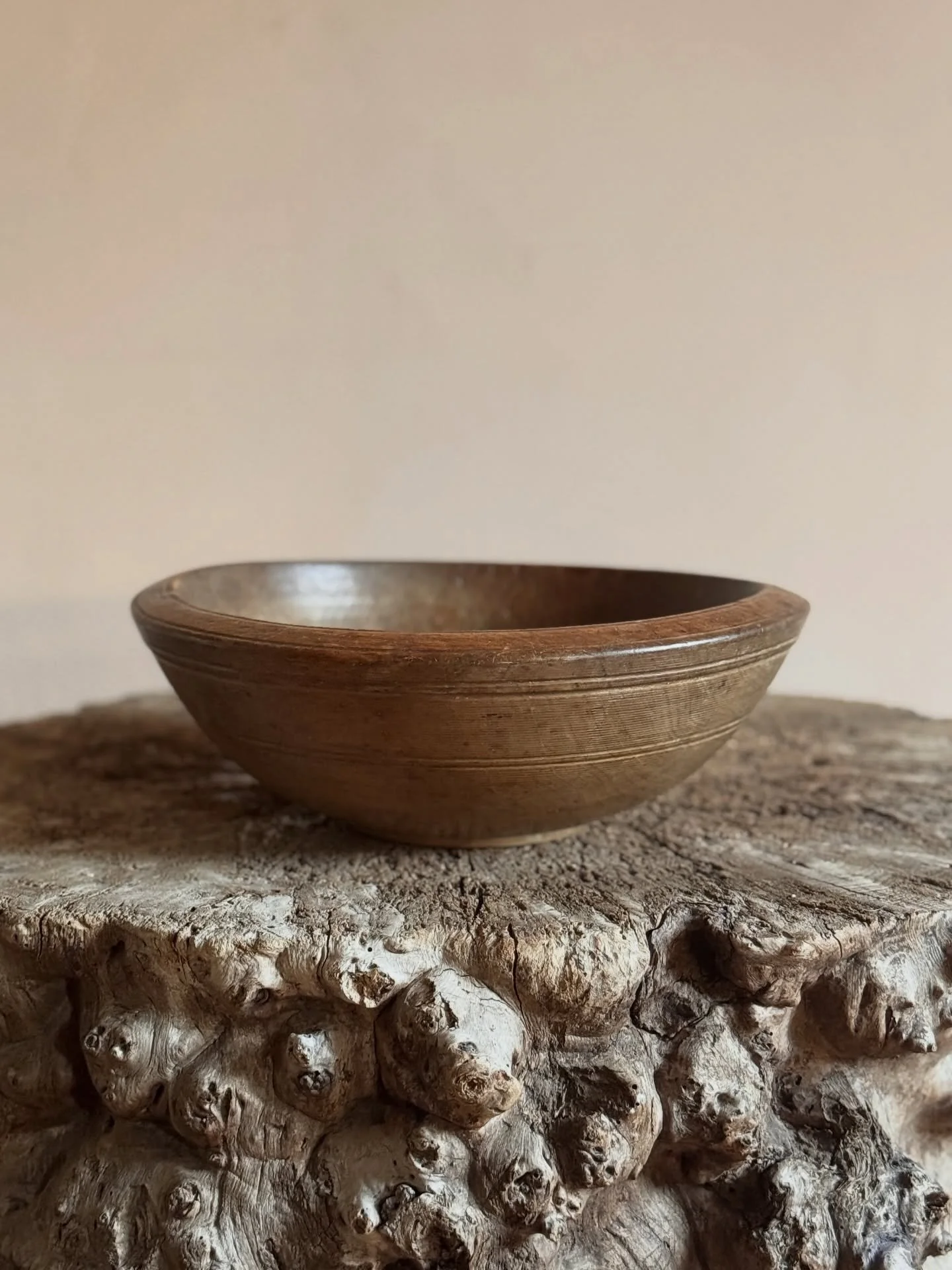 A 19th Century English turned sycamore dairy bowl with a thick rim and honest shape. A beautifully rich colour with years of wear.

Diameter 29 cm 
Height 10 cm 
&pound;195
Free shipping to UK

Now available on the website via recent acquisitions lin