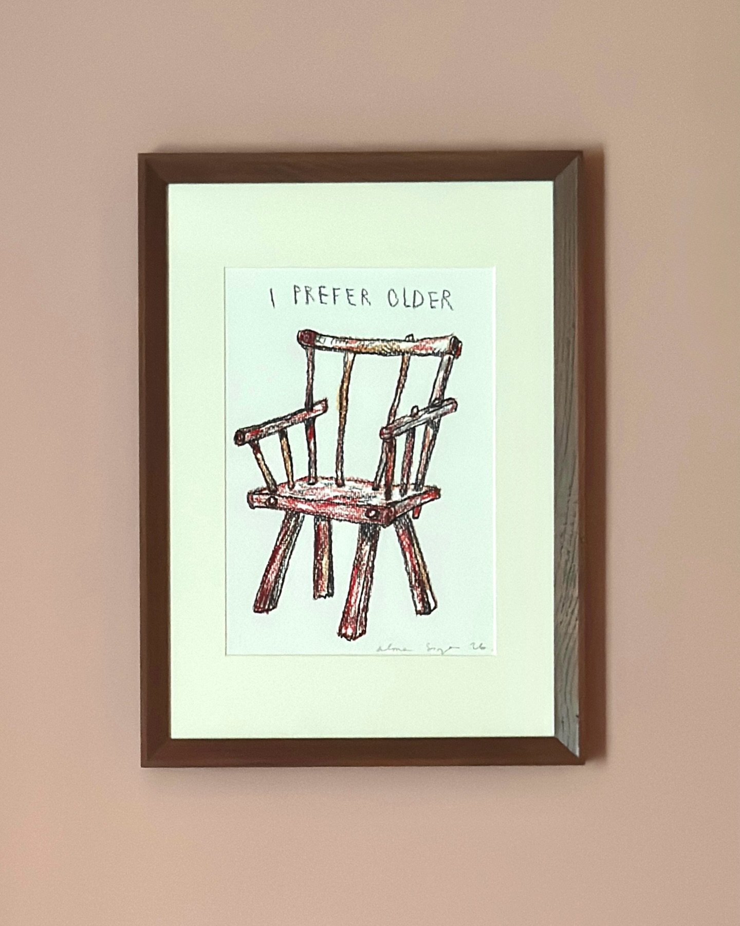 Chairs are our favourite antiques, and generally speaking, the more primitive a chair, the more we love it. They have a magical quality, and bridge the gap between man-made creations and natures forms. 

Sometimes I draw them.

Chair Drawings 2026
Wa