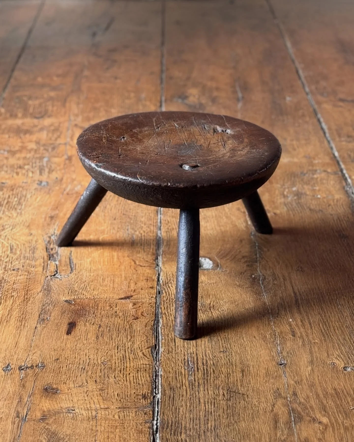 A lovely 19th Century cheese top milking stool. Lots of wear and character. A very evocative little thing.

Height 21 cm
Width 36 cm
Depth 36 cm
&pound;225 

Free shipping to UK

Now available to purchase online via recent acquisitions link in bio