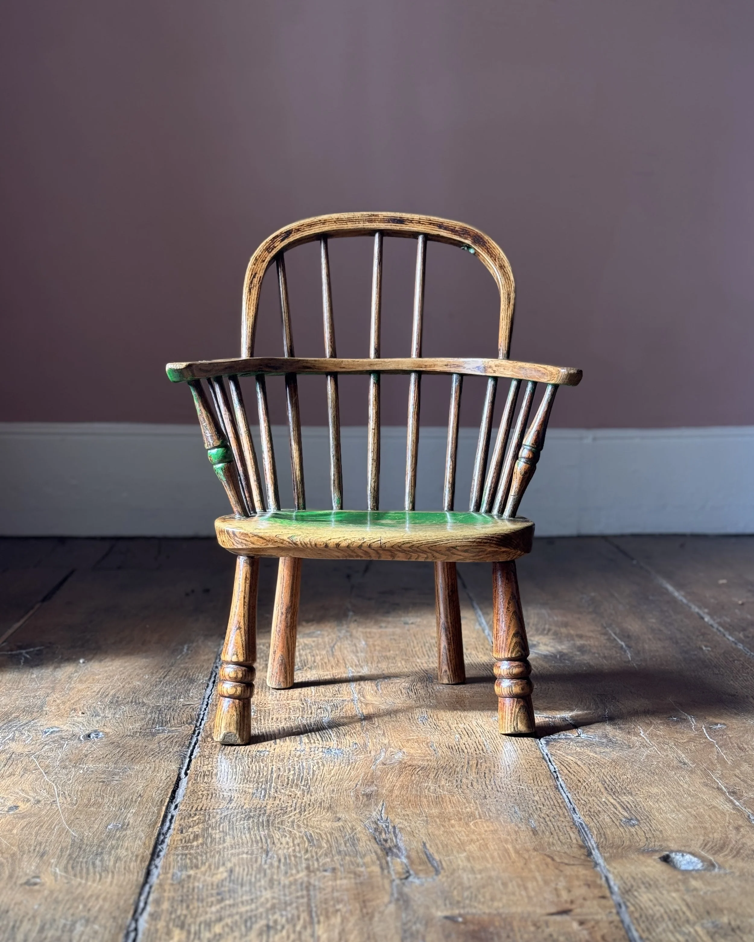 Delightful 19th Century Child’s Windsor Chair