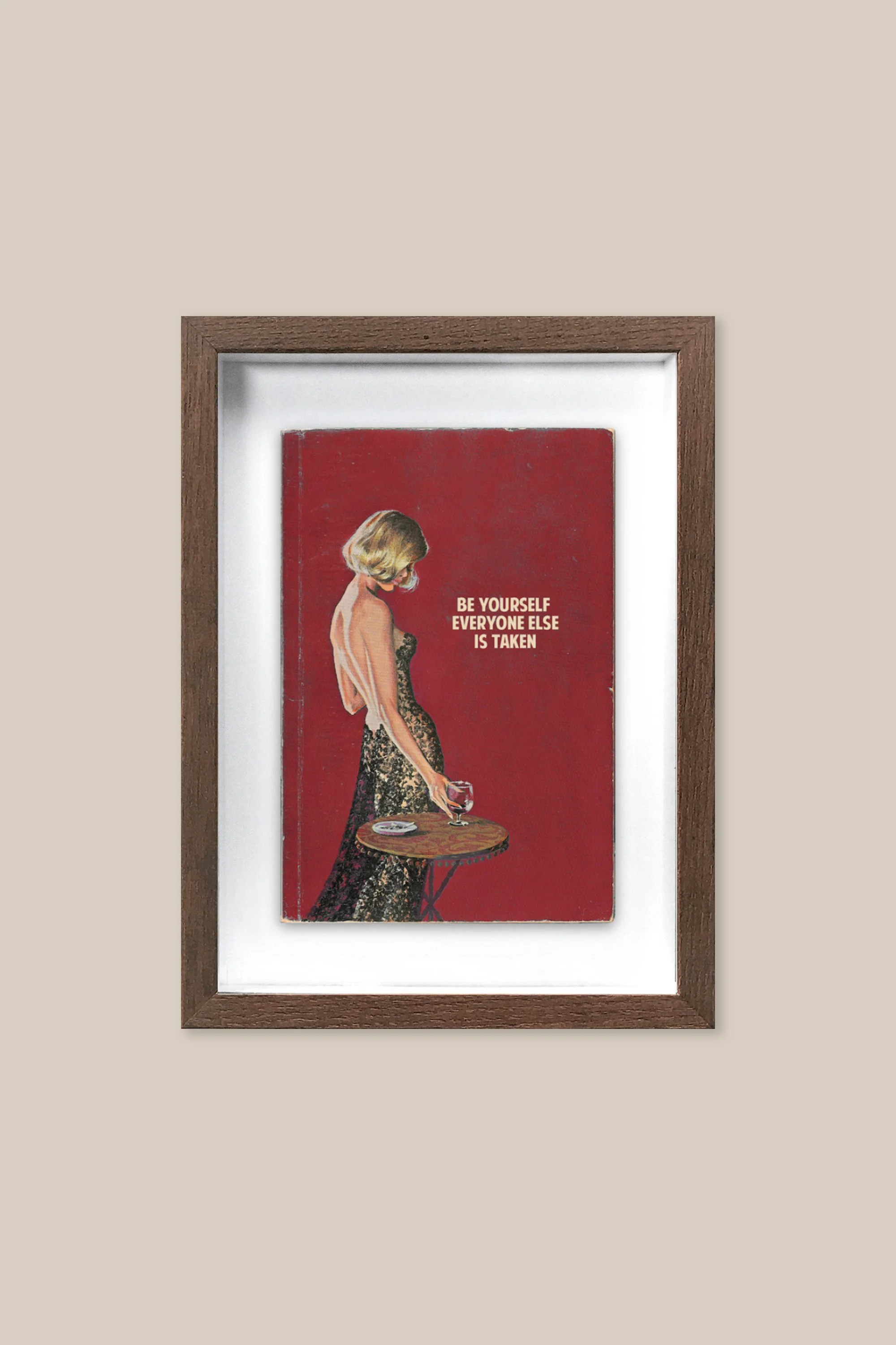 extraordinary-objects-the-connor-brothers-vintage-paperback-be-yourself-cream.jpg