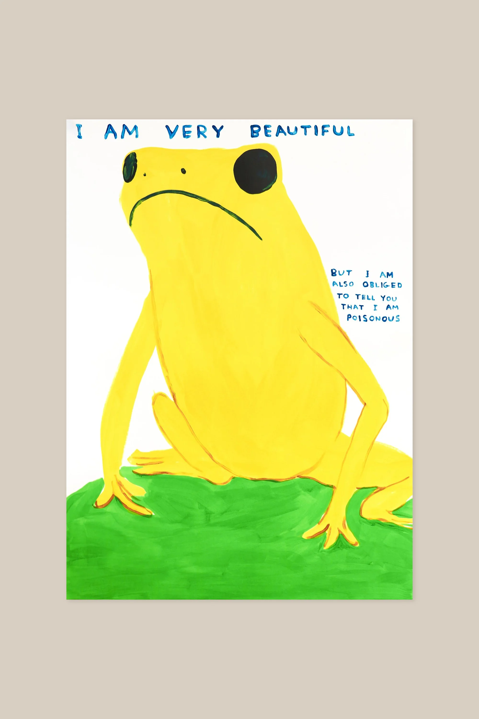 extraordinary-objects-david-shrigley-i-am-very-beautiful-screenprint-cream.jpg