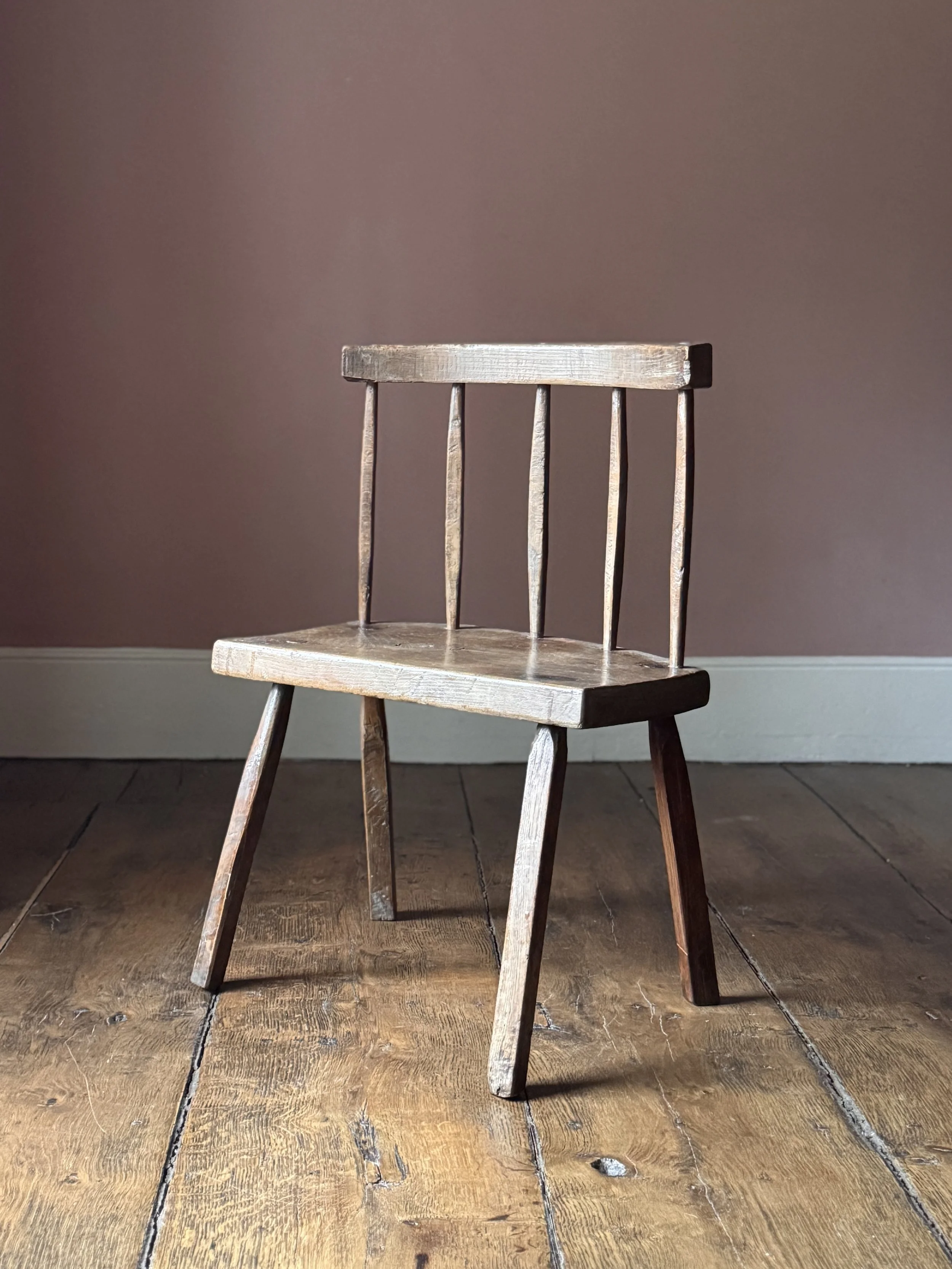 Primitive Welsh 19th Century Stick Chair