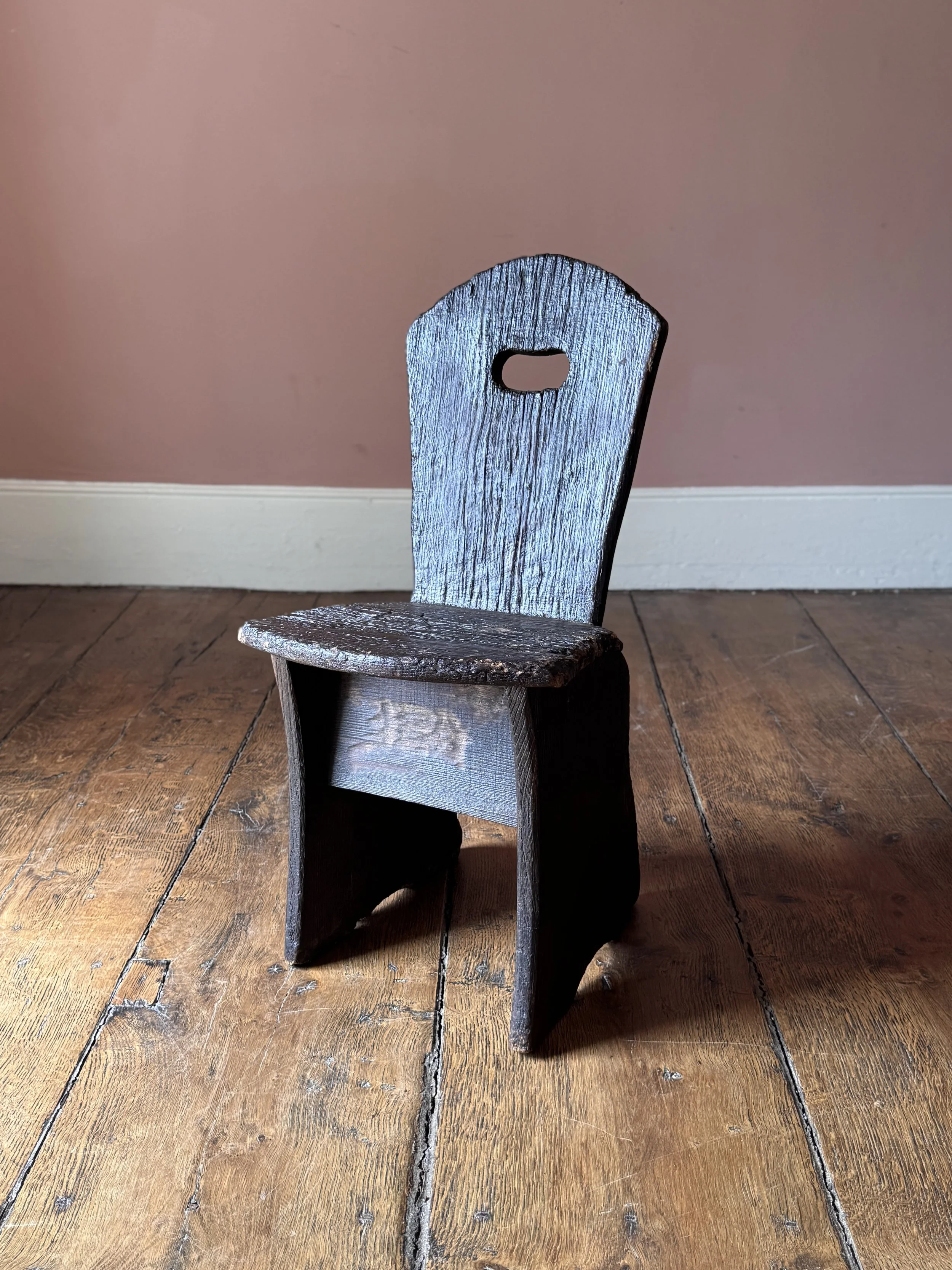 19th Century Welsh Slate Splitters Stool