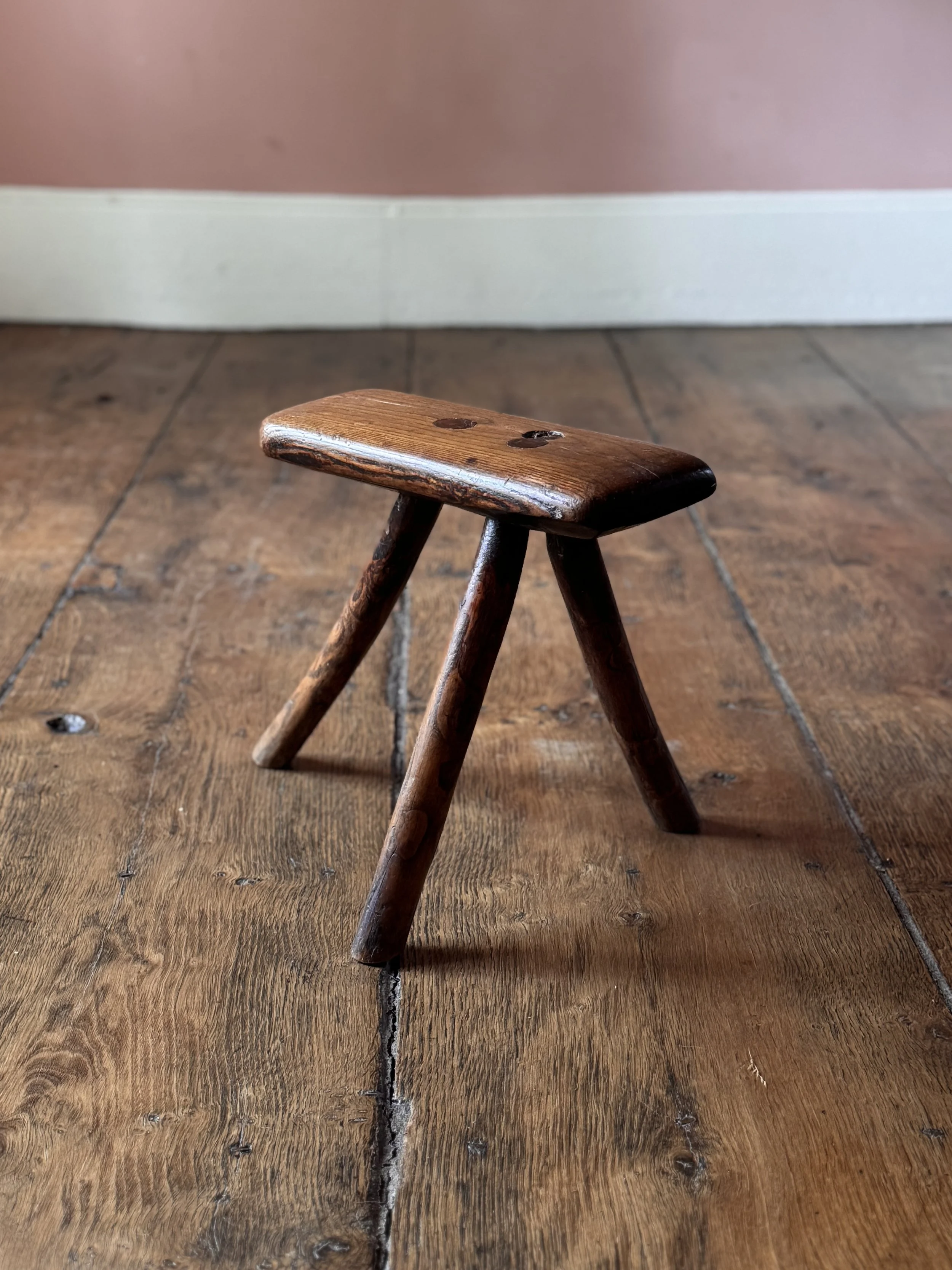 Elegant 19th Century Vernacular Stool