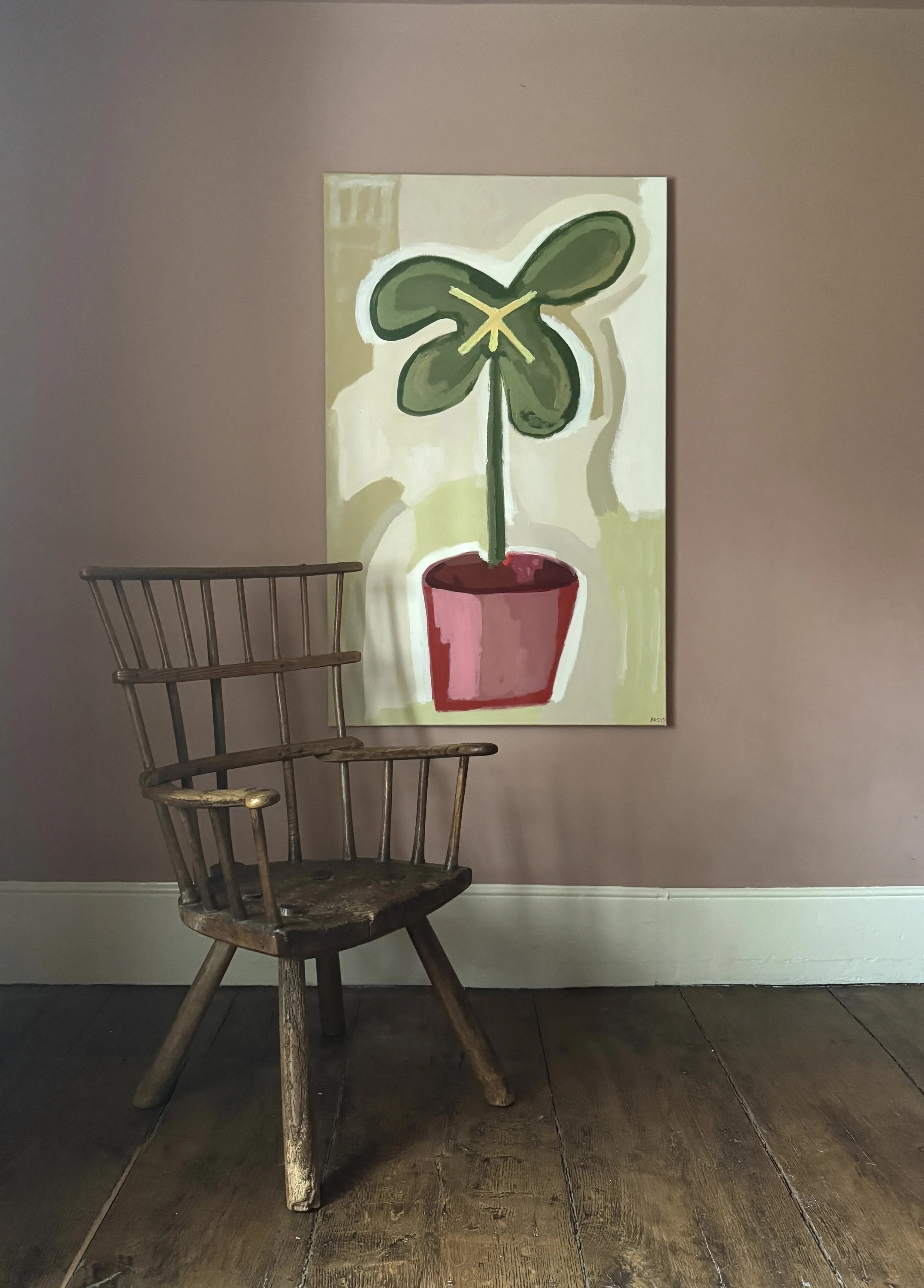 Rusty 'Large Pot Plant'