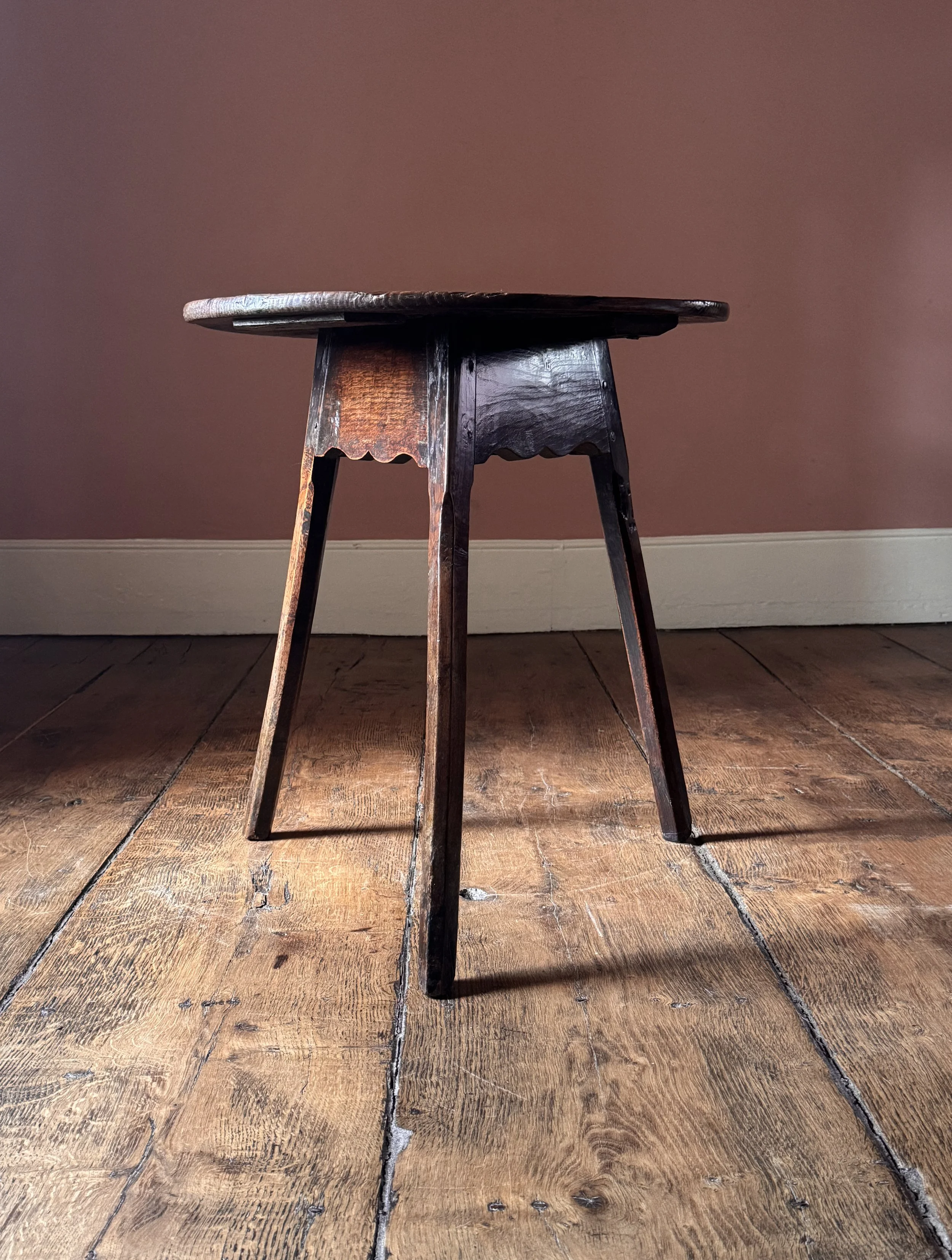 18th Century Oak Cricket Table