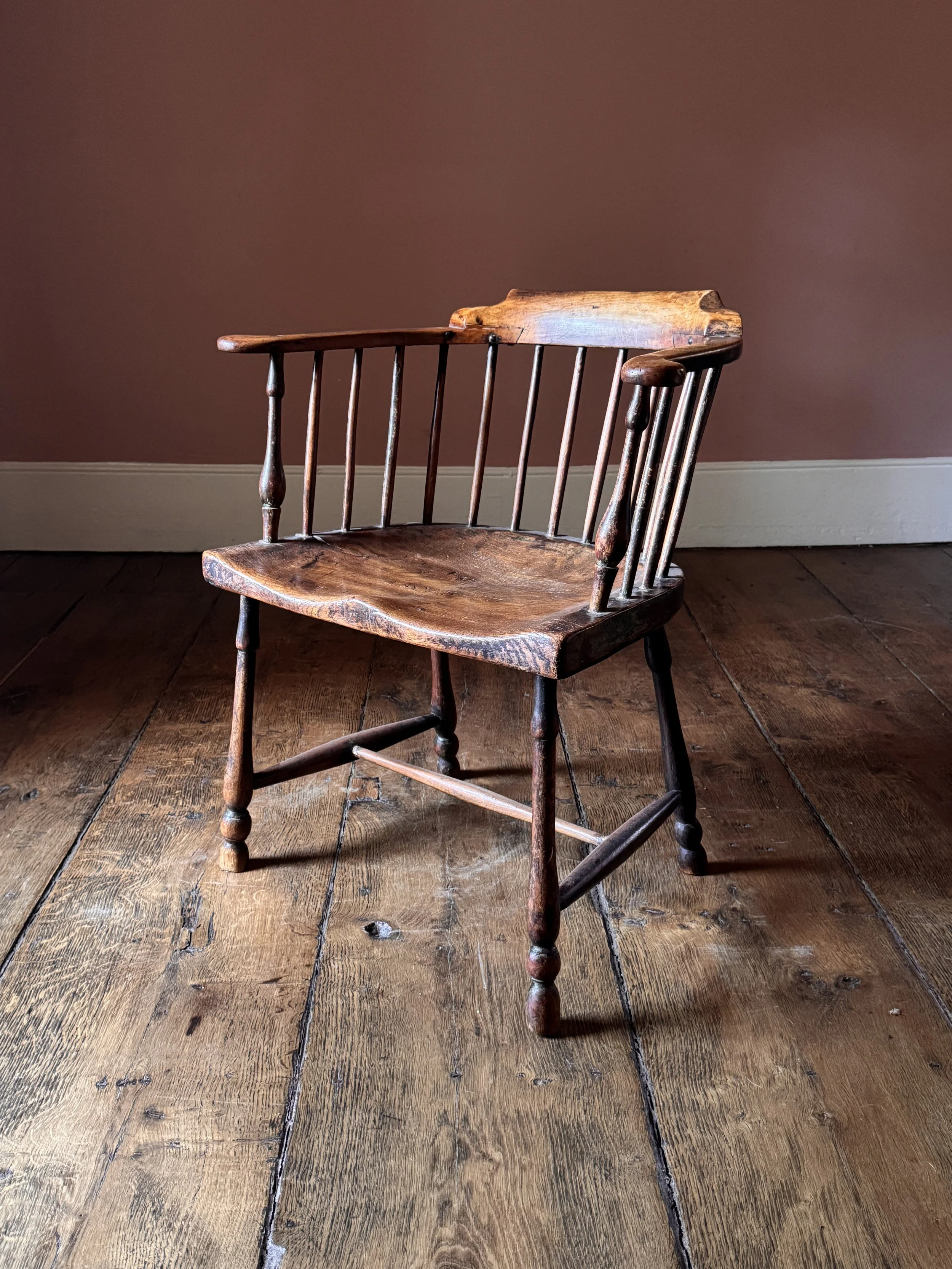 Early 19th Century Vernacular Windsor Armchair