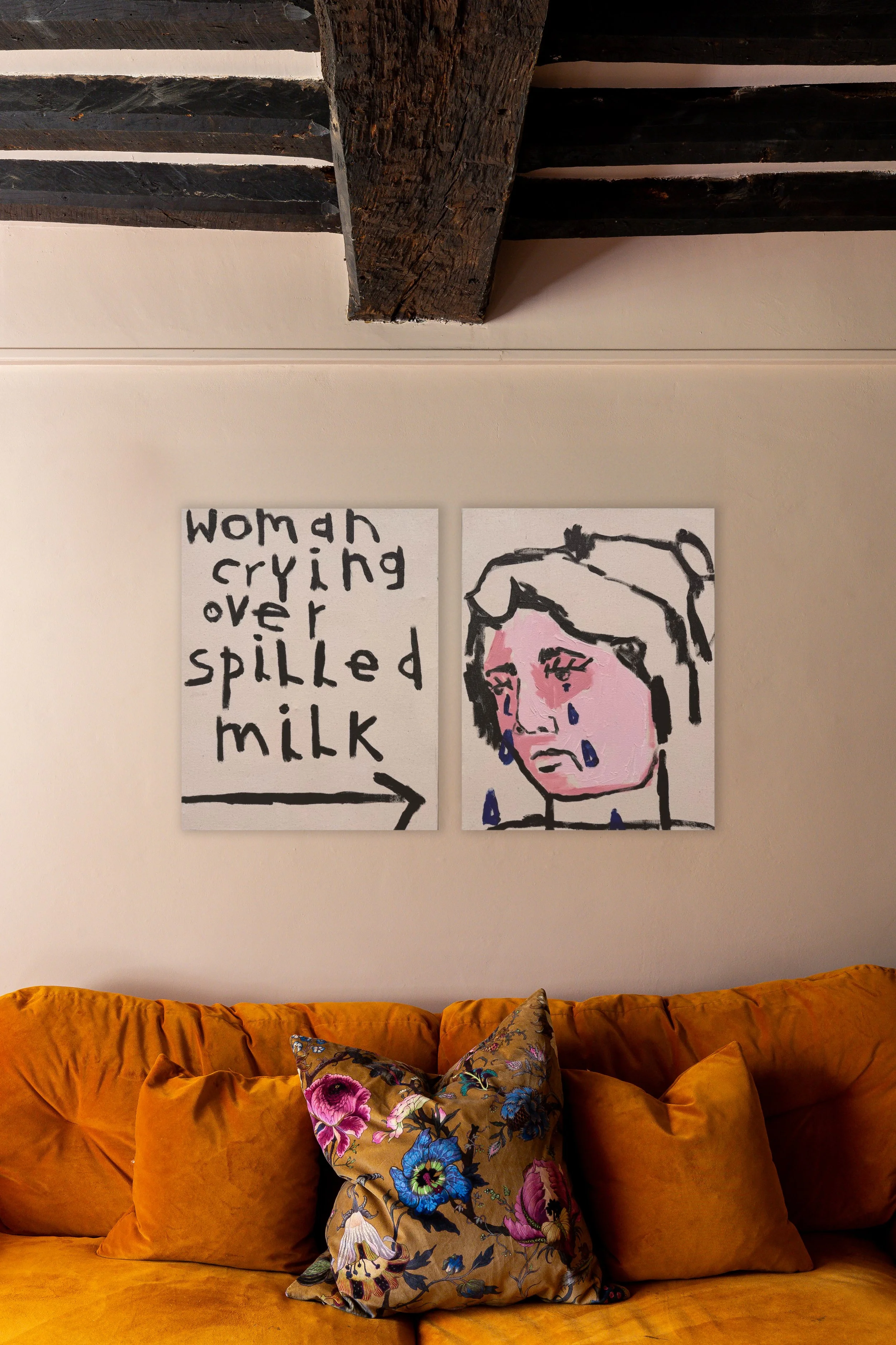 Abi Birkinshaw ‘Woman, Crying Over Spilled Milk’