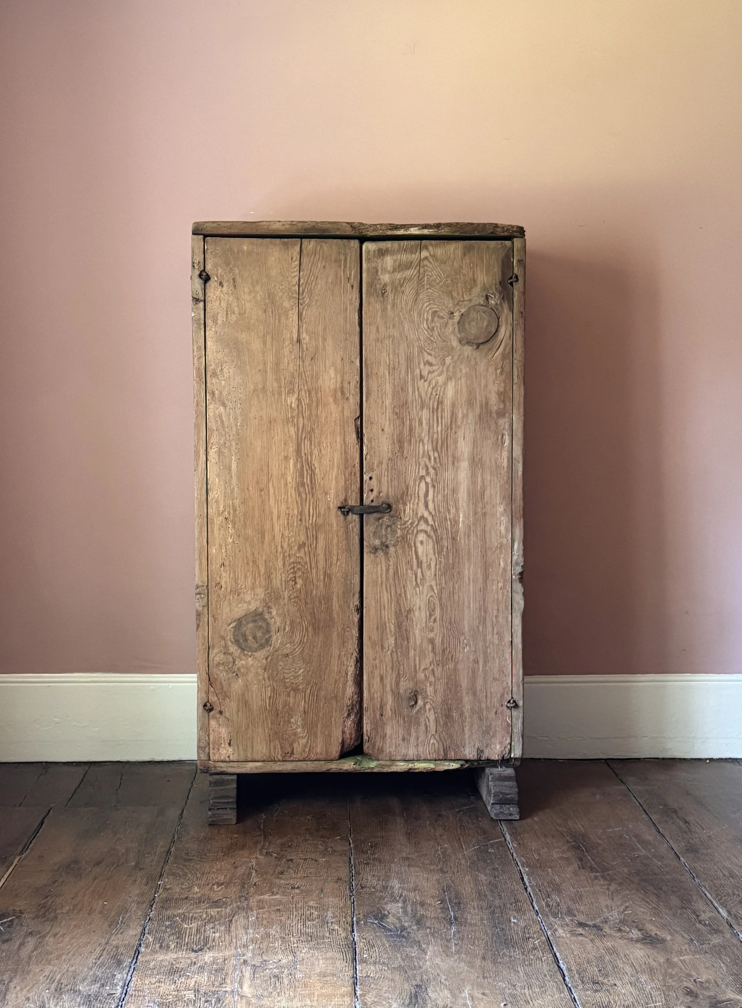 Primitive Early 19th Century French Food Cupboard