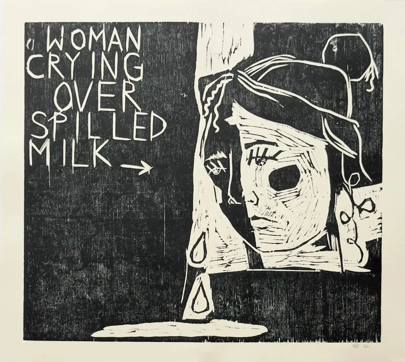 extraordinary-objects-abi-birkinshaw-woman-crying-over-spilled-milk-woodcut-on-paper.jpg