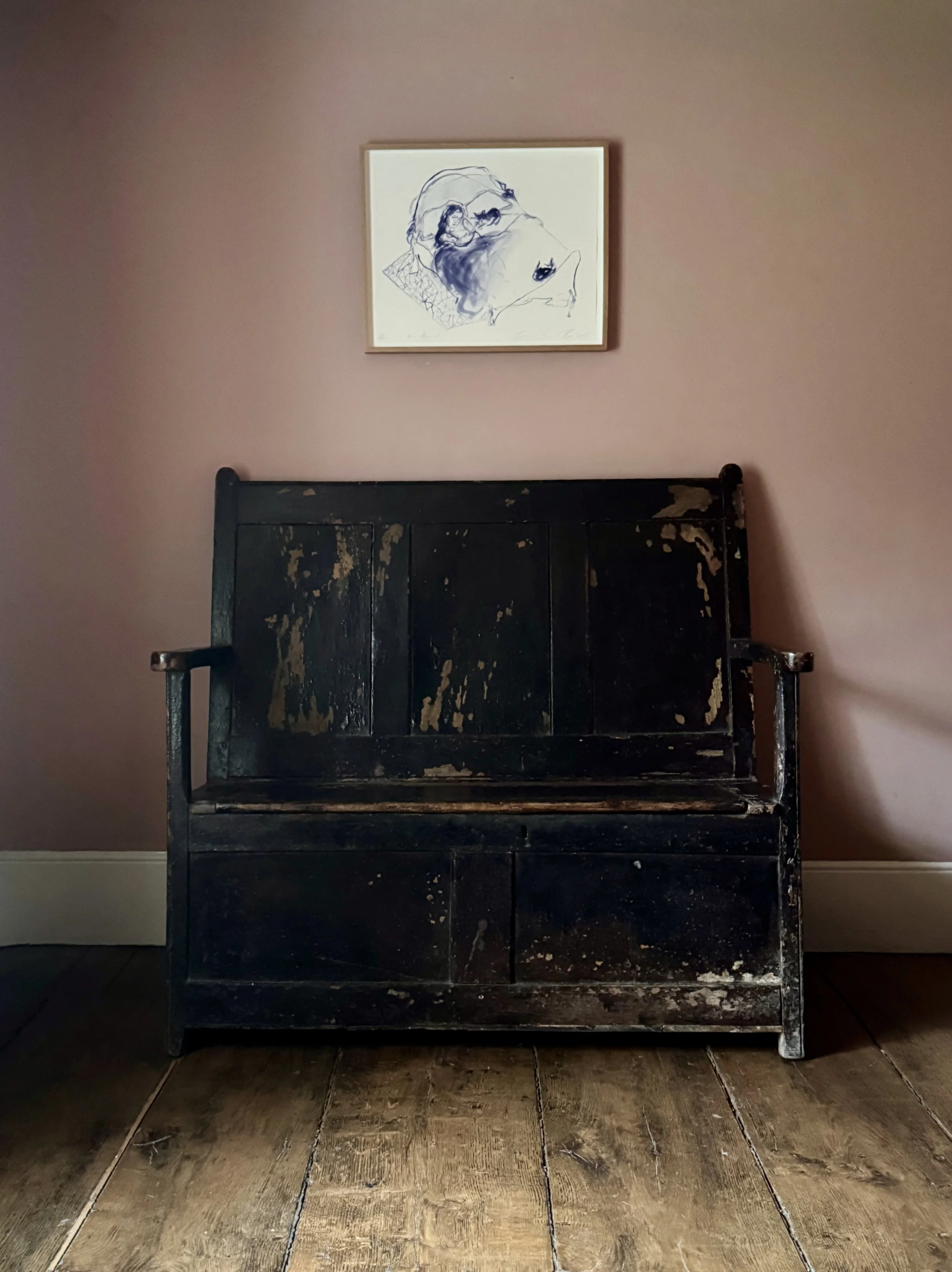 Superb Early 19th Century Welsh Settle