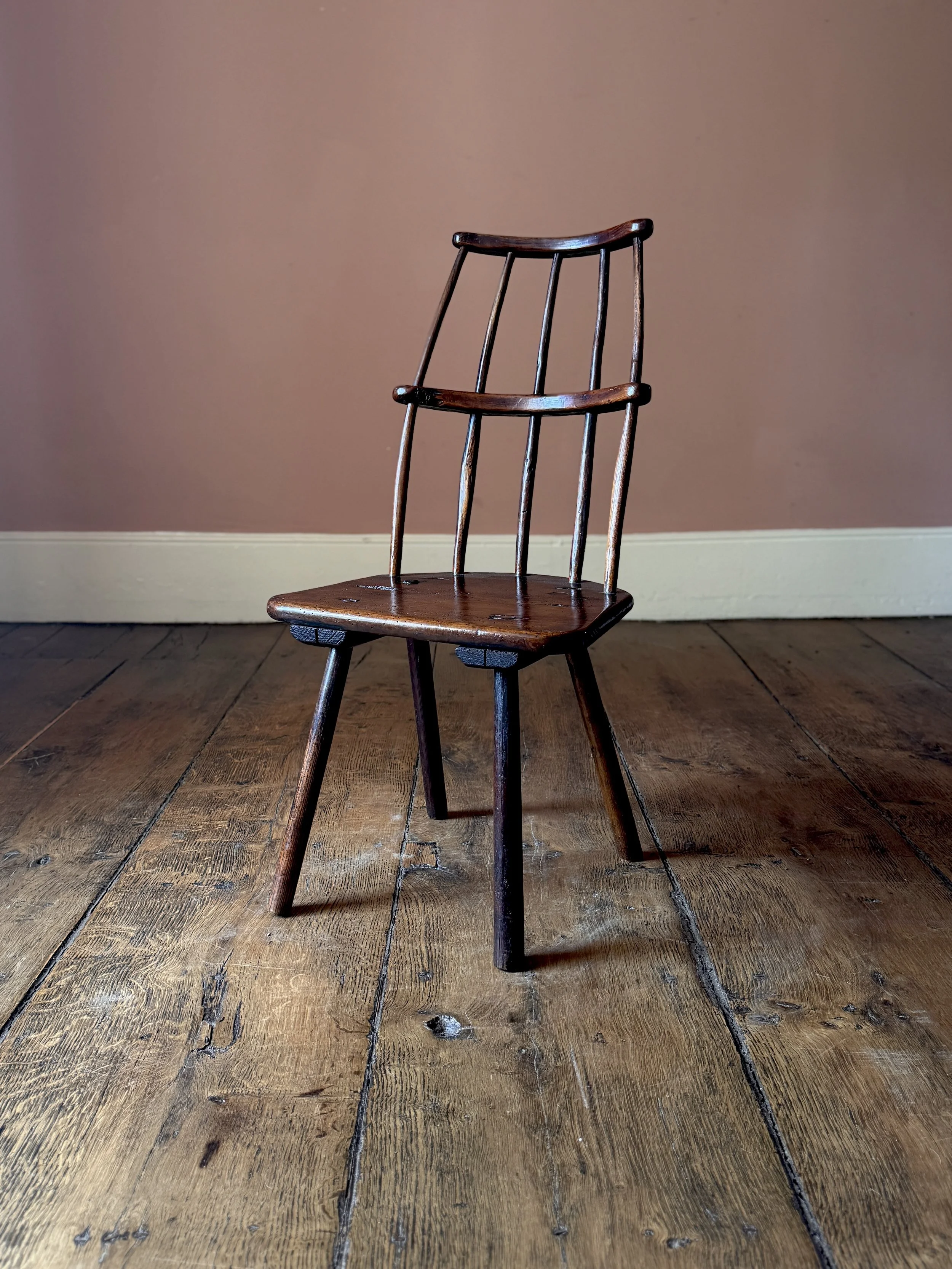 18th Century Cornish Lobster Pot Chair
