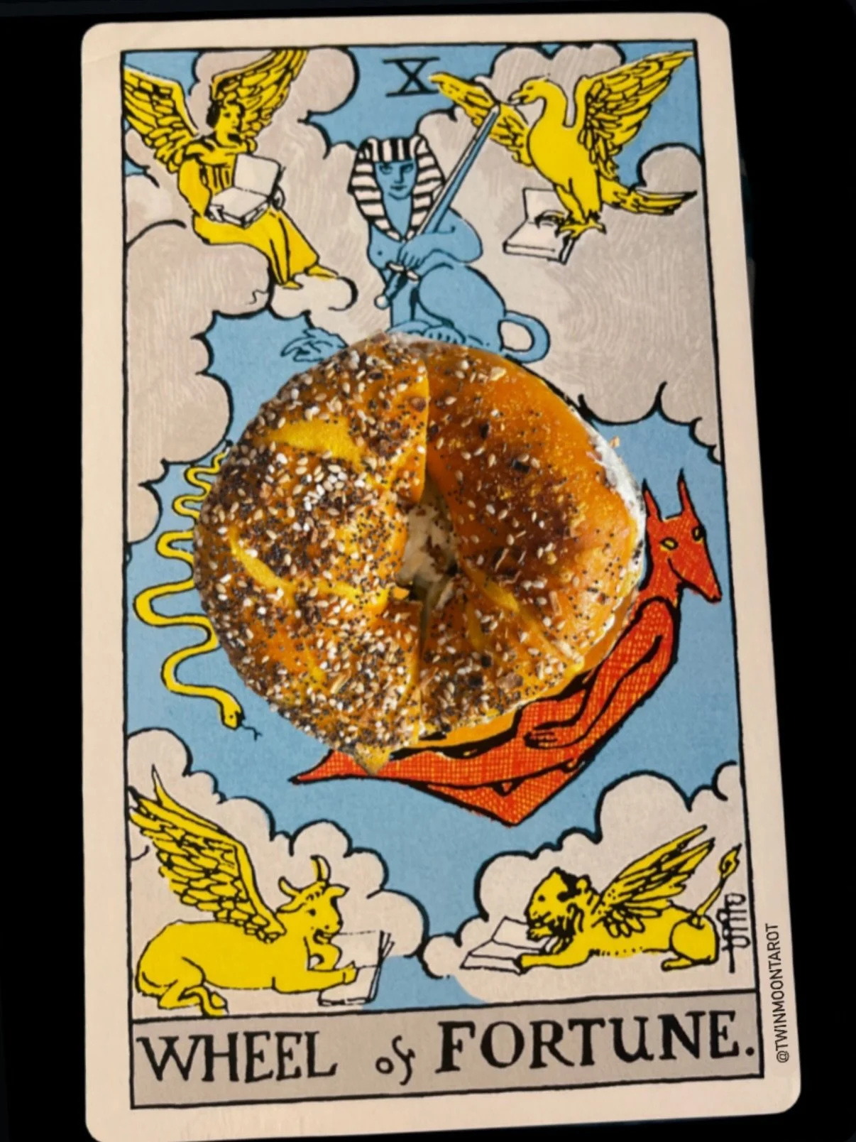 2026 🎡 a wheel of fortune ((+ magician)) year collectively. 

i am in the moon year myself🌜&hellip; hbu??? 

#tarotcards. #hopecore #insandouts2026