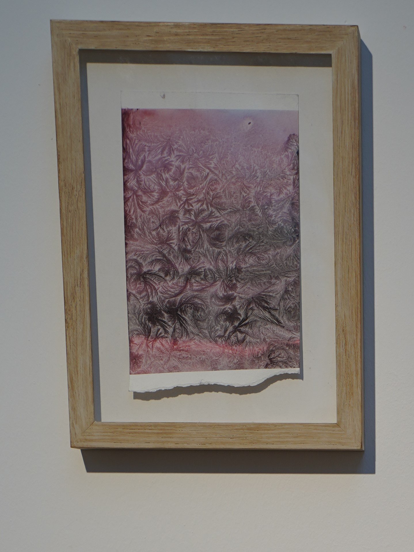 2017_Minusaquarell/Fragment, 18 x 10 cm, Aquarell und Tusche auf Papier 