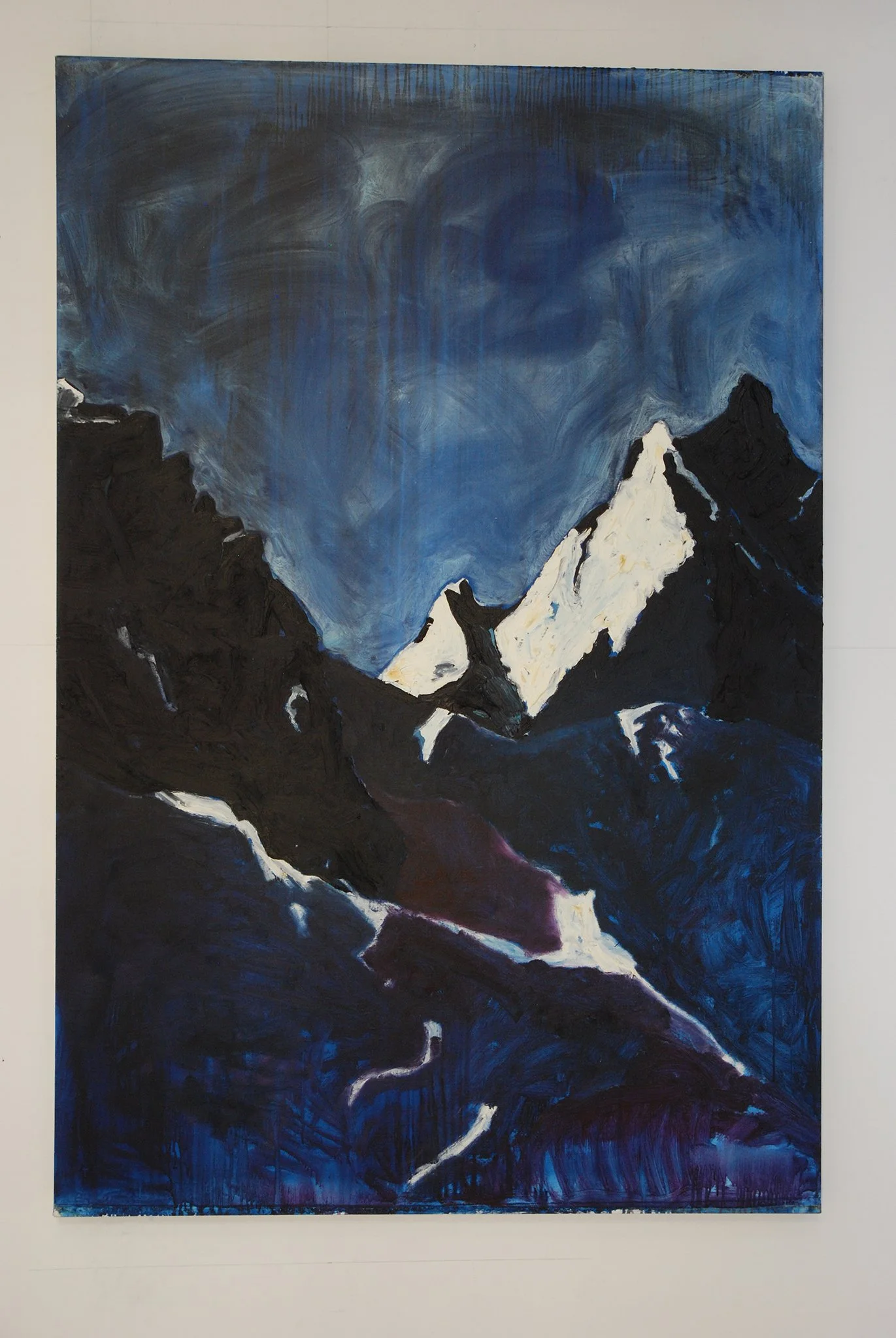 2001_OT Berg, 180 x 120 cm, Öl auf Leinwand 